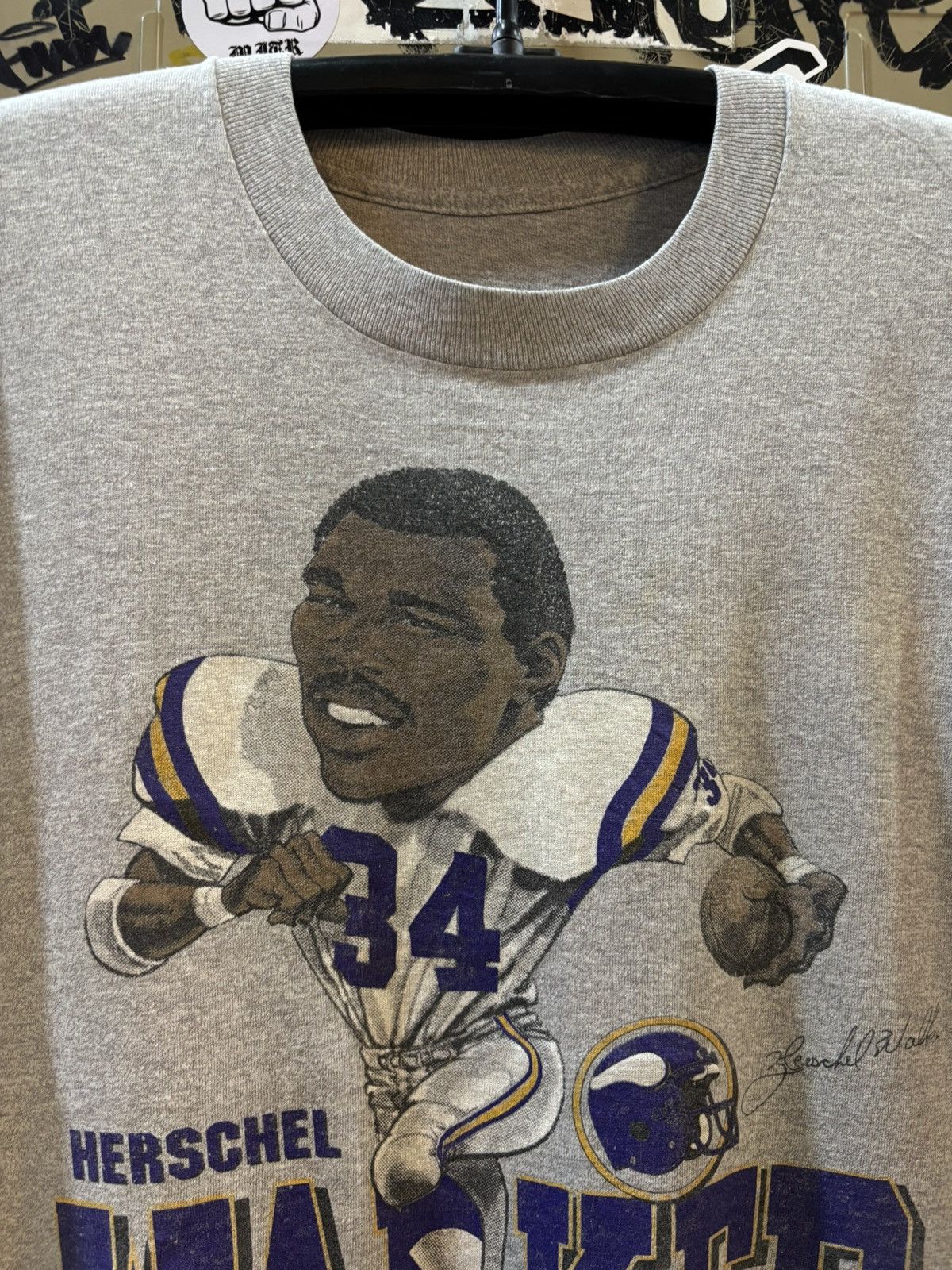 Vintage Herschel Walker vintage Tee 80’s Size US L / EU 52-54 / 3 - 2 Thumbnail