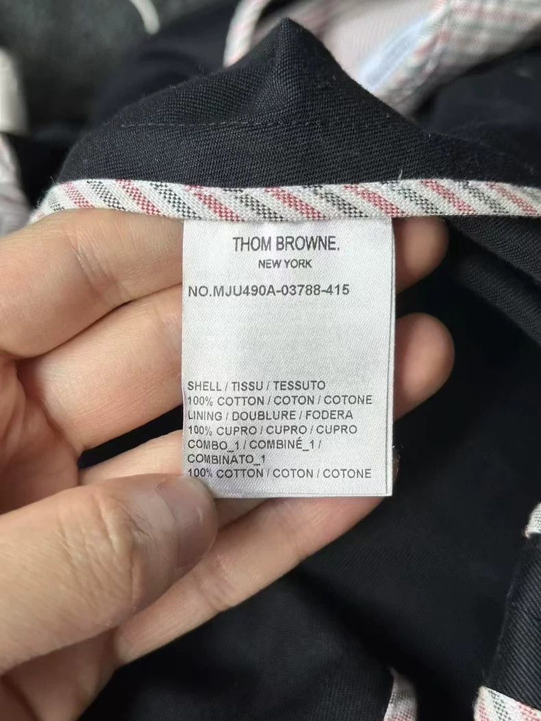 Thom Browne Thom Browne Sleeve-labeled suit jacket 2505-Nextarrow Size US XL / EU 56 / 4 - 4 Thumbnail