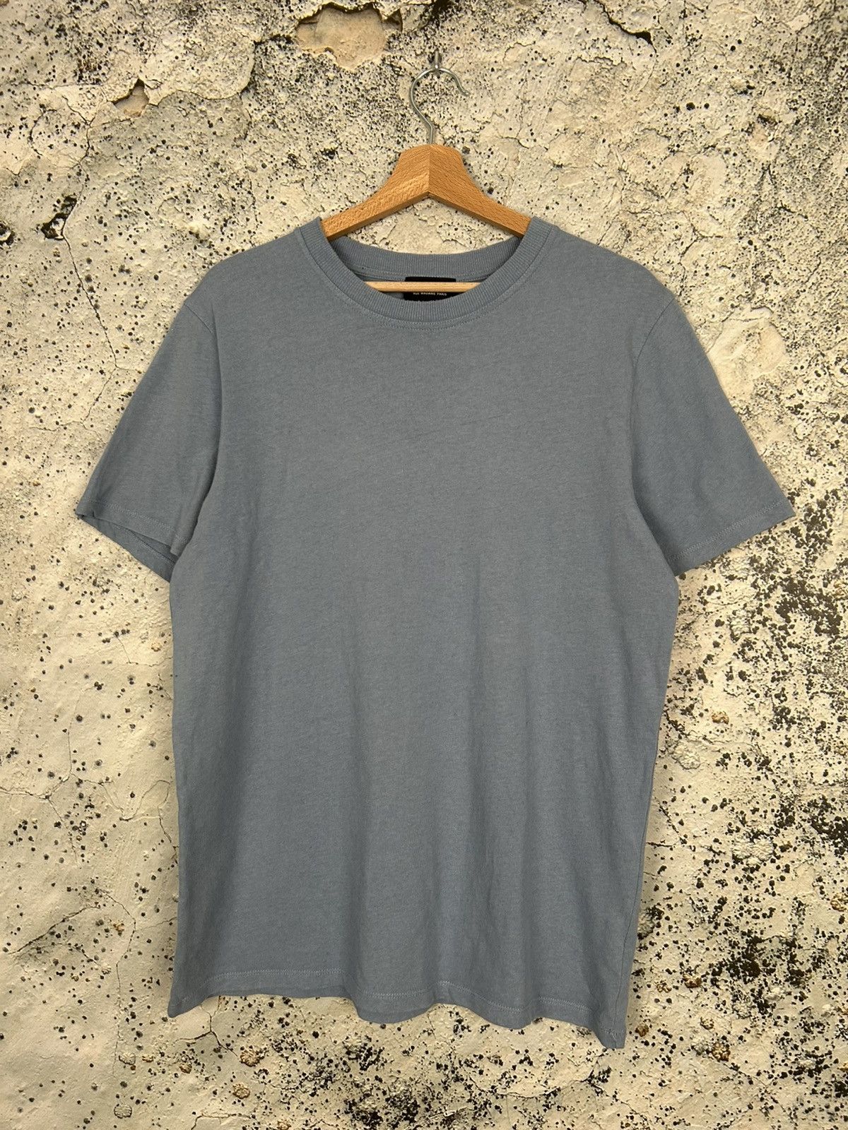 A.P.C. A.P.C. Paris Blue Blank Basic Tee Premium Streetwear Vintage Size US M / EU 48-50 / 2 - 1 Thumbnail