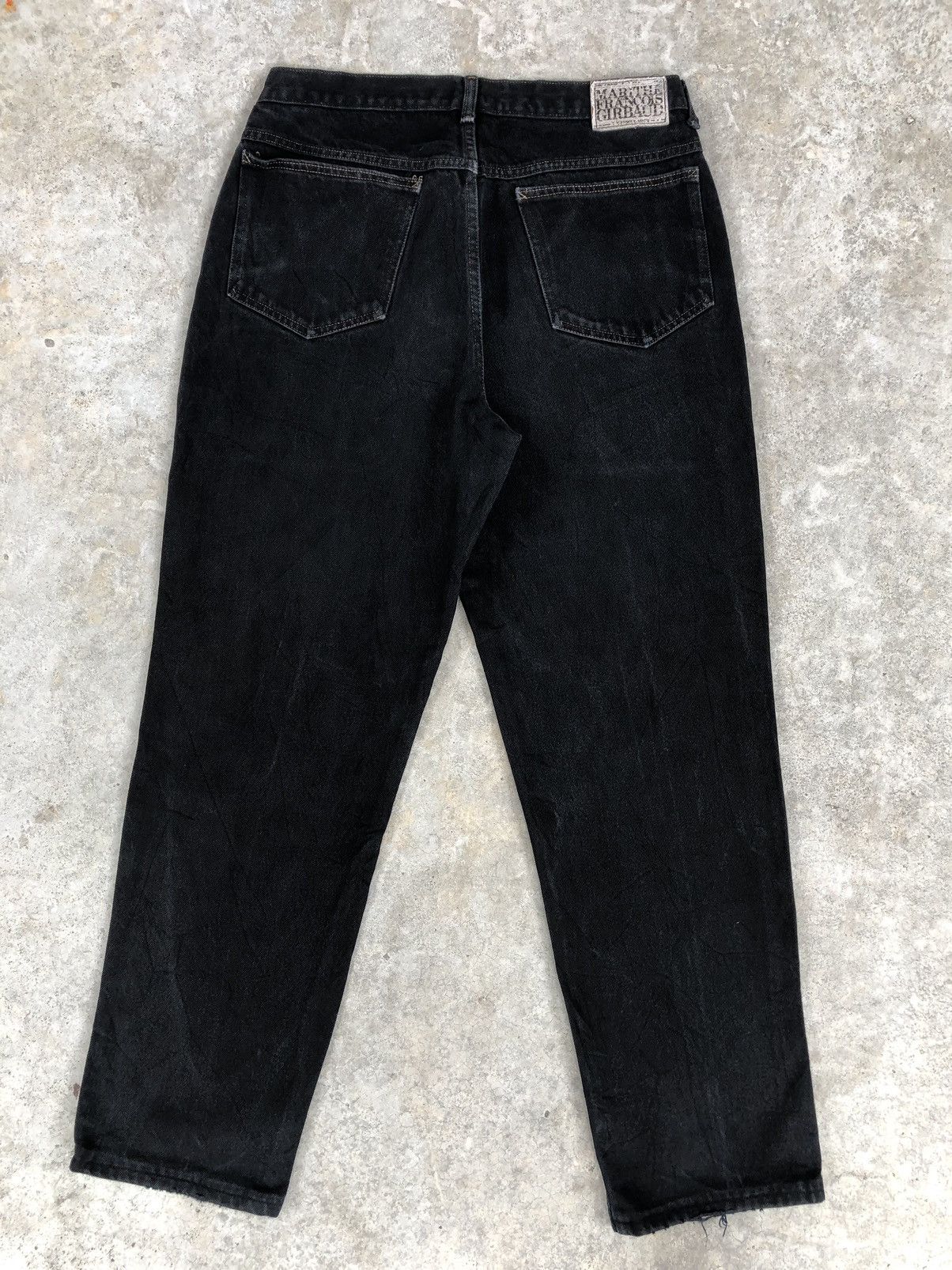 Marithe + Francois Girbaud Vintage 80’s Marithe Francois Girbaud Baggy Jeans Distressed Size US 32 / EU 48 - 2 Thumbnail