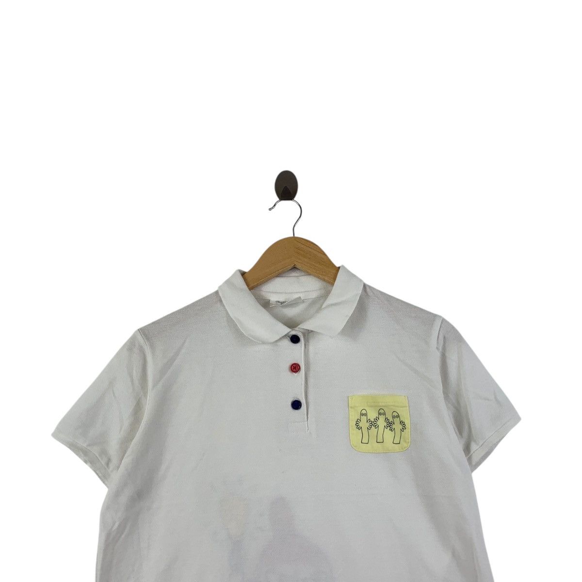 Vintage MOOMIN CHARACTERS Mymble Cartoon Comic Polo Tee Shirt Size S / US 4 / IT 40 - 1 Thumbnail