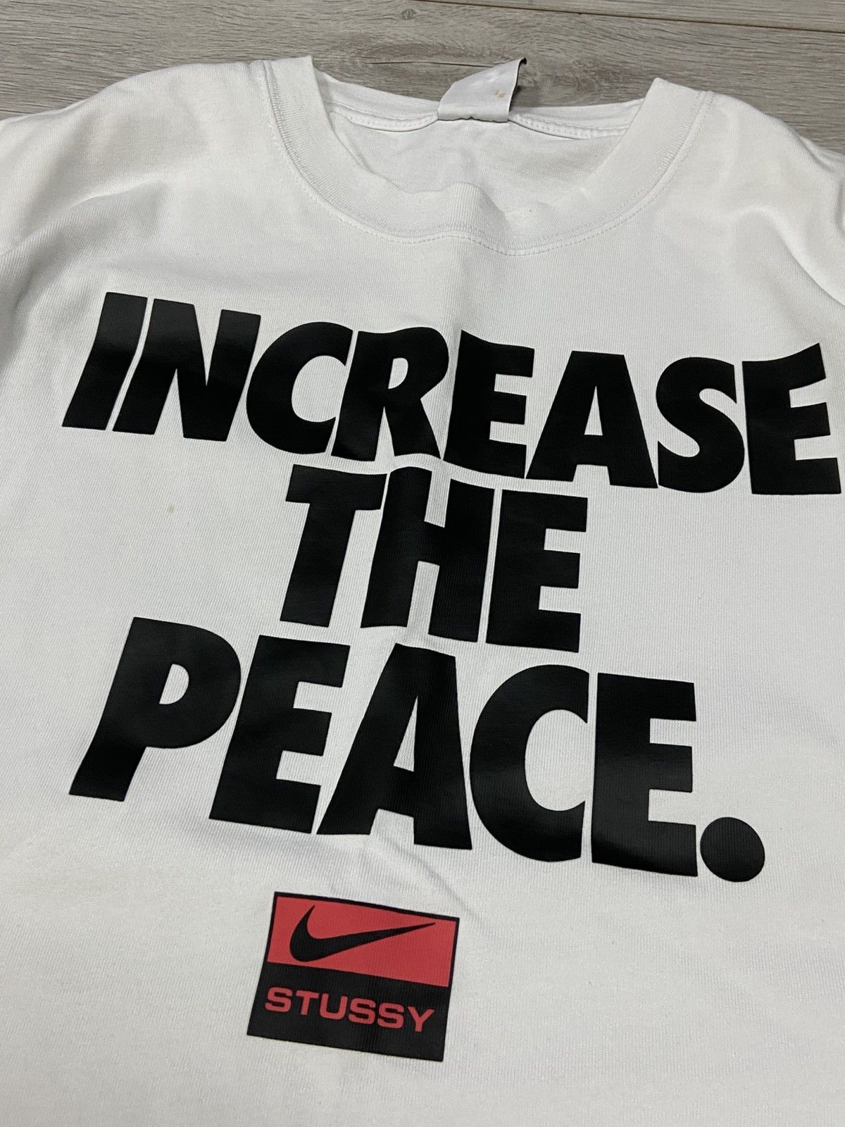 Nike × Stussy Stussy | Nike Increase The Peace tee swoosh Size US L / EU 52-54 / 3 - 3 Thumbnail