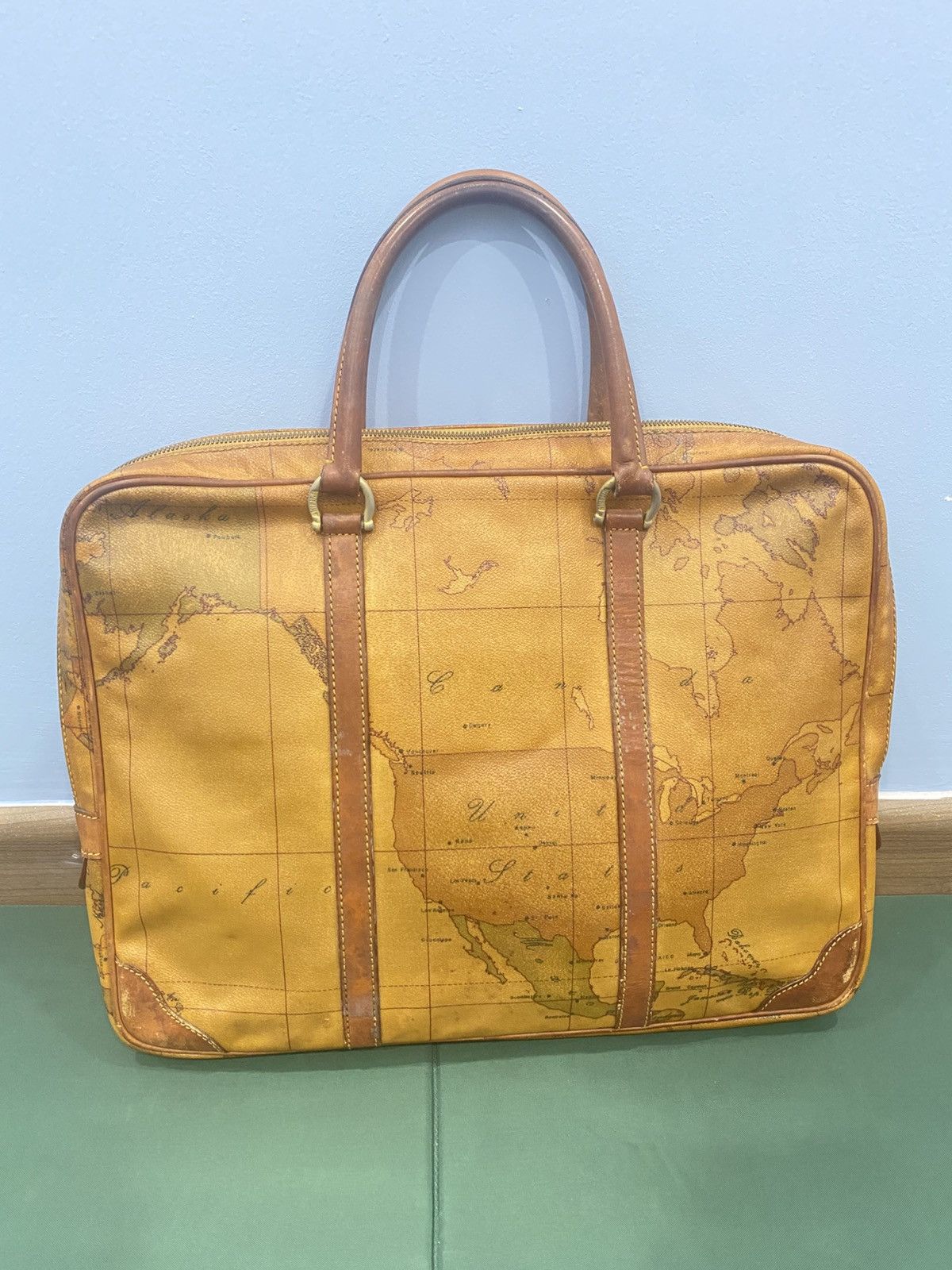 Alviero Martini × Vintage Vintage Alviero Martini classic Documnet Office Bag Size ONE SIZE - 2 Thumbnail
