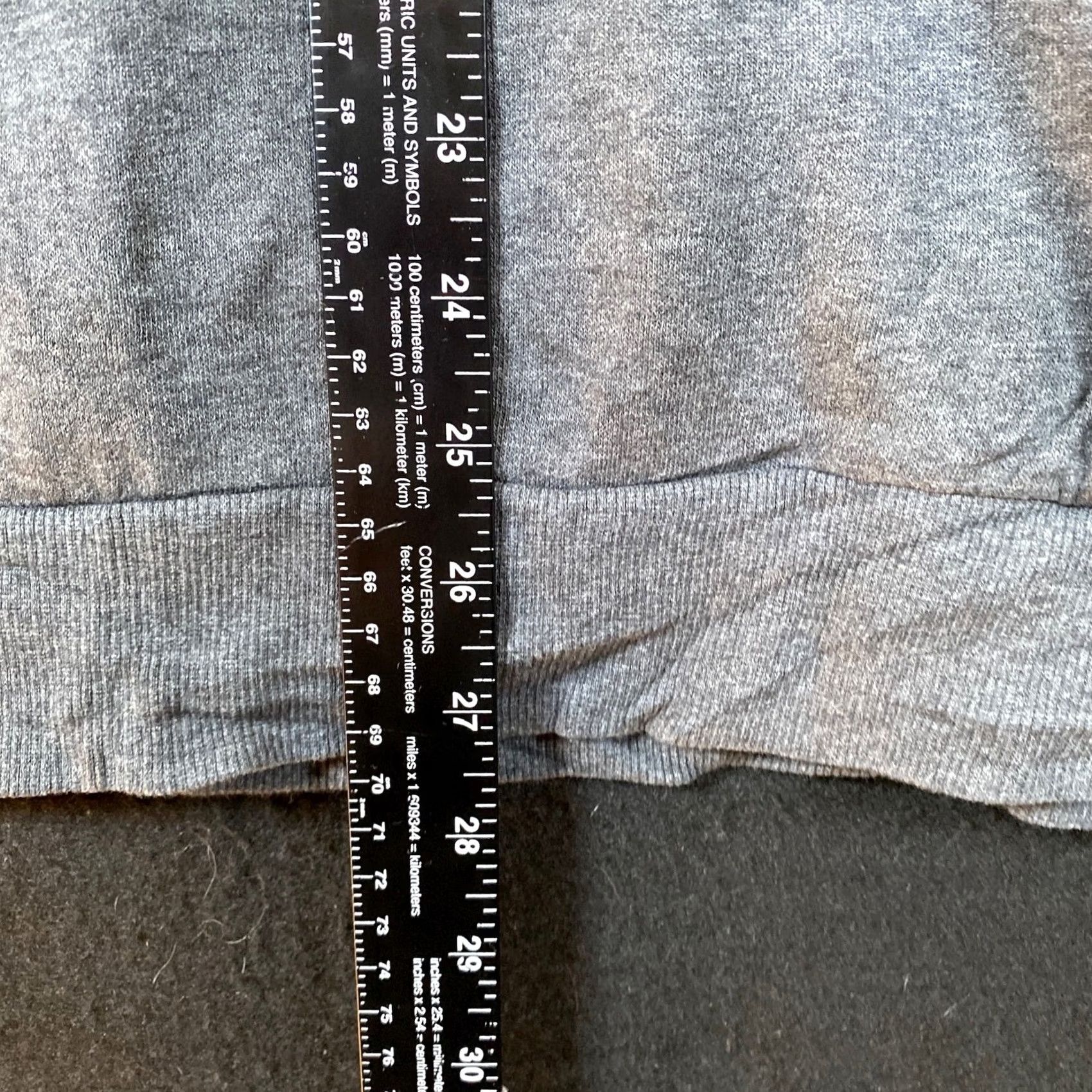 Adidas Adidas Womens Sweatshirt Gray Essentials Comfort Elongated 1/4 Zip Stretch M Hoodie Pullover Regular Solid Pattern Size M / US 6-8 / IT 42-44 - 7 Thumbnail