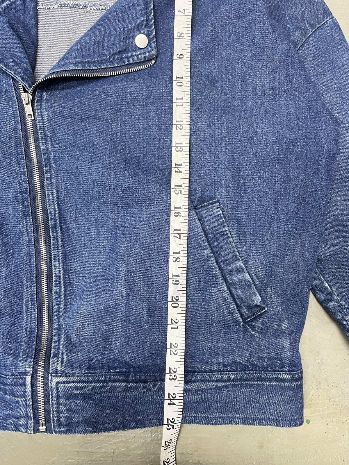 Indigo × Vintage Vintage Browny Denim Jeans Jacket Double Collar Size US M / EU 48-50 / 2 - 5 Thumbnail