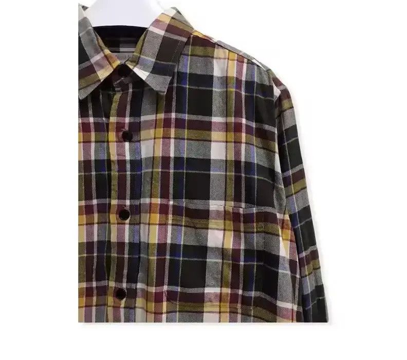 Flannel Japanese Brand Check & Stripe Flannel Shirt Size US L / EU 52-54 / 3 - 3 Thumbnail