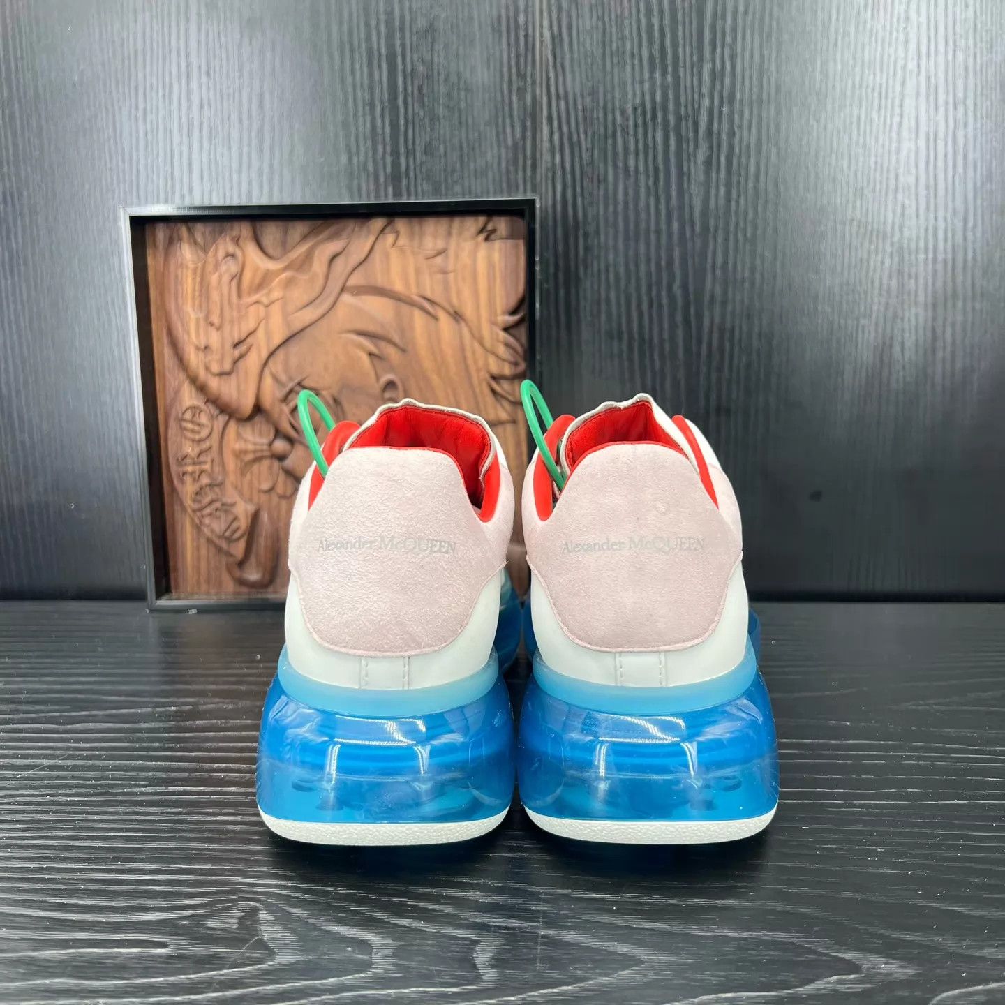 Alexander McQueen McQ white blue air 37.5 sneakers Size US 7 / IT 37 - 3 Thumbnail
