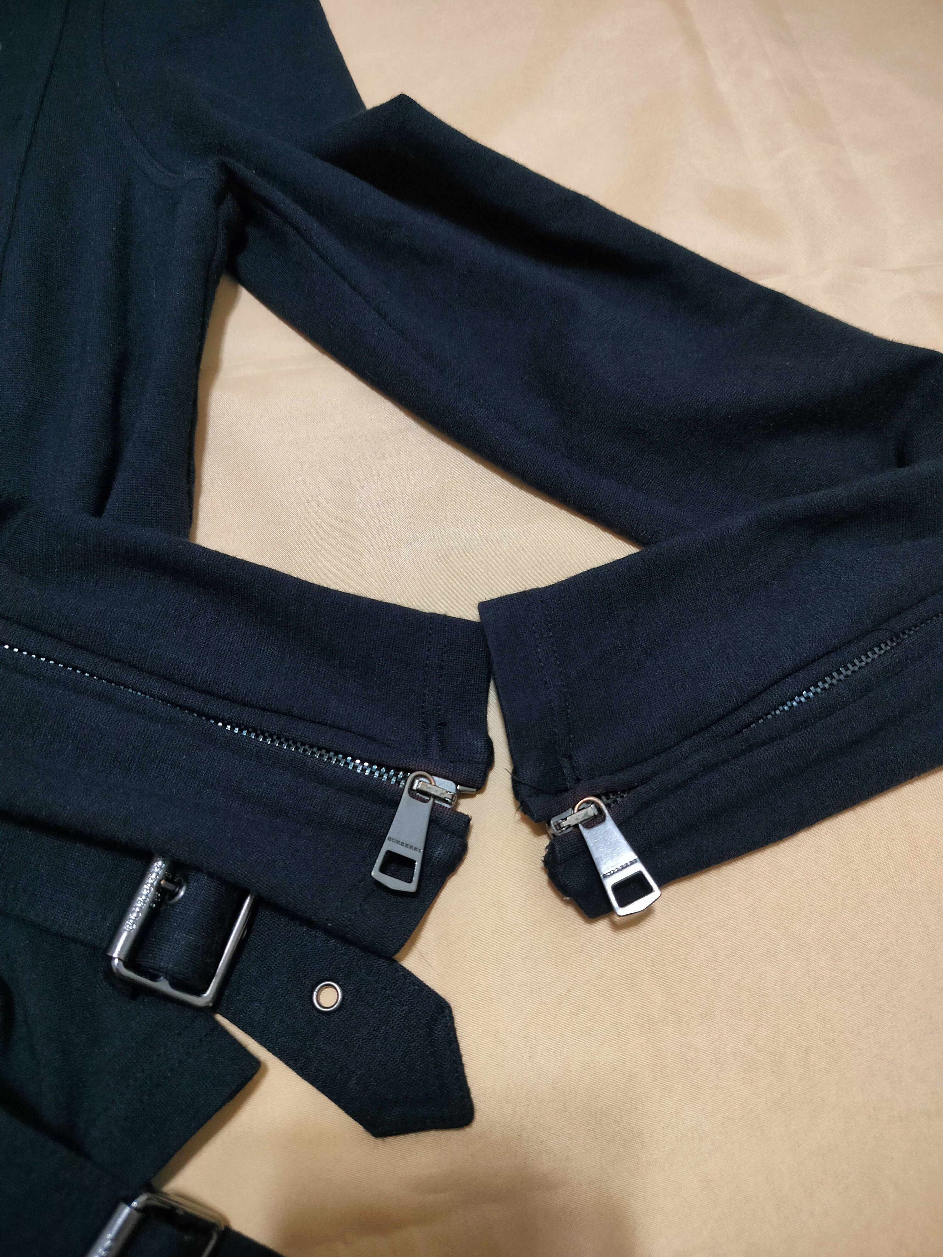 Burberry Burberry Brit Biker Jacket Size L / US 10 / IT 46 - 5 Thumbnail