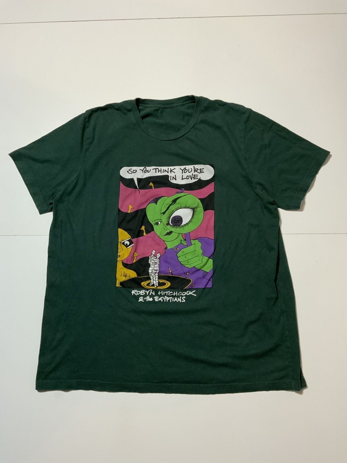 Band Tees Robyn Hitchcock & The Egyptians So You Think T-Shirt Size US L / EU 52-54 / 3 - 1 Thumbnail