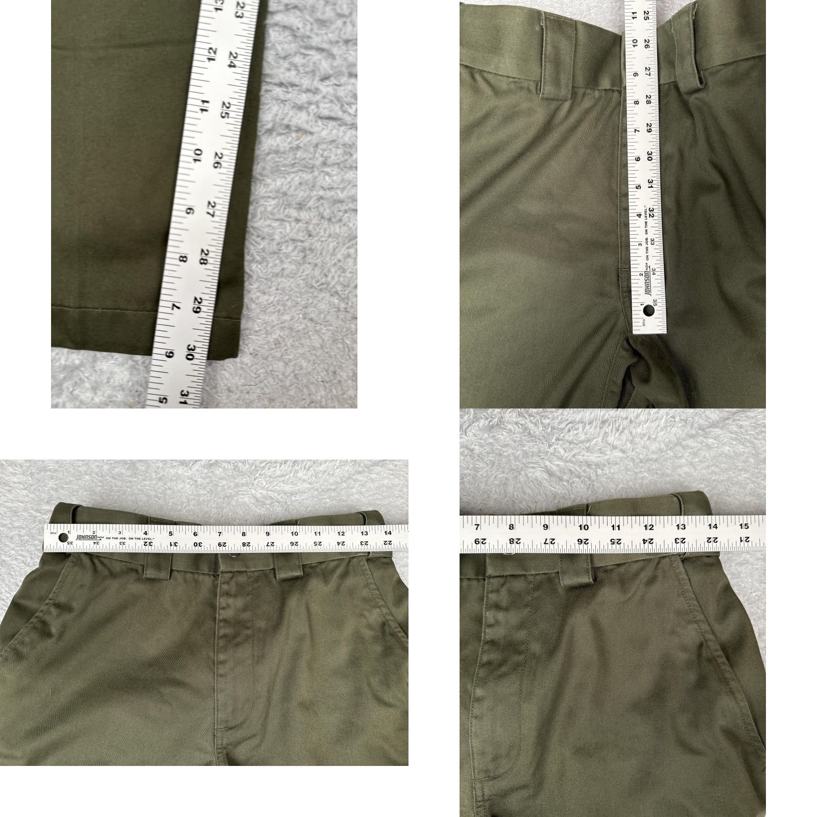Vintage 5.11 Tactical Series Pants Mens 30x31 Green Polyester Cotton Uniform Tactical Chino Regular Straight Front Pocket 5-Pocket Design USA Men Size US 30 / EU 46 - 8 Thumbnail