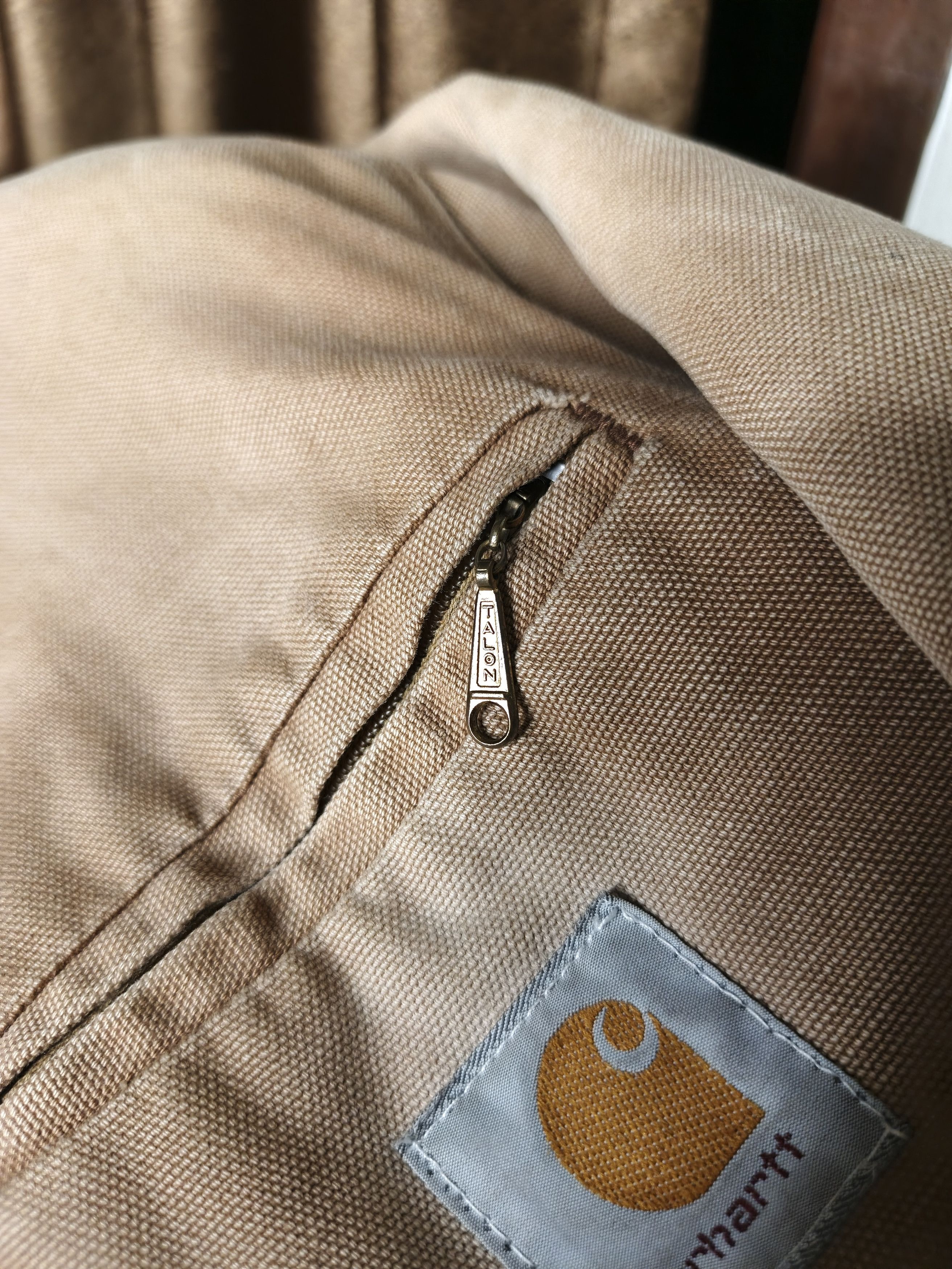 Carhartt Vintage 1970s Carhartt Detroit 6BLJ Scovill & Talon Zippers Size US M / EU 48-50 / 2 - 4 Thumbnail