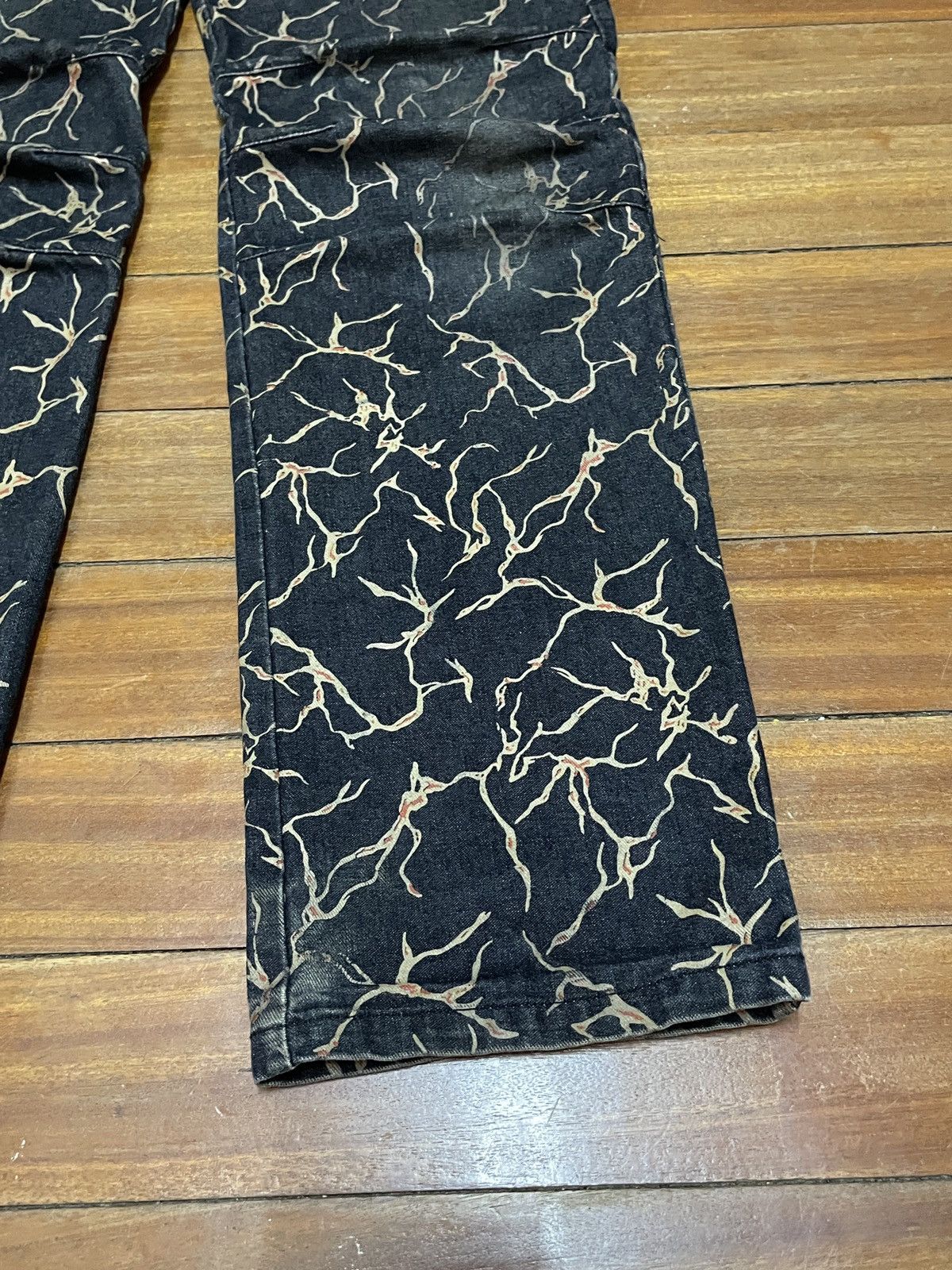 If Six Was Nine Rare Design Vintage Brand 291295 Homme Jeans 1990s Size US 29 - 6 Thumbnail