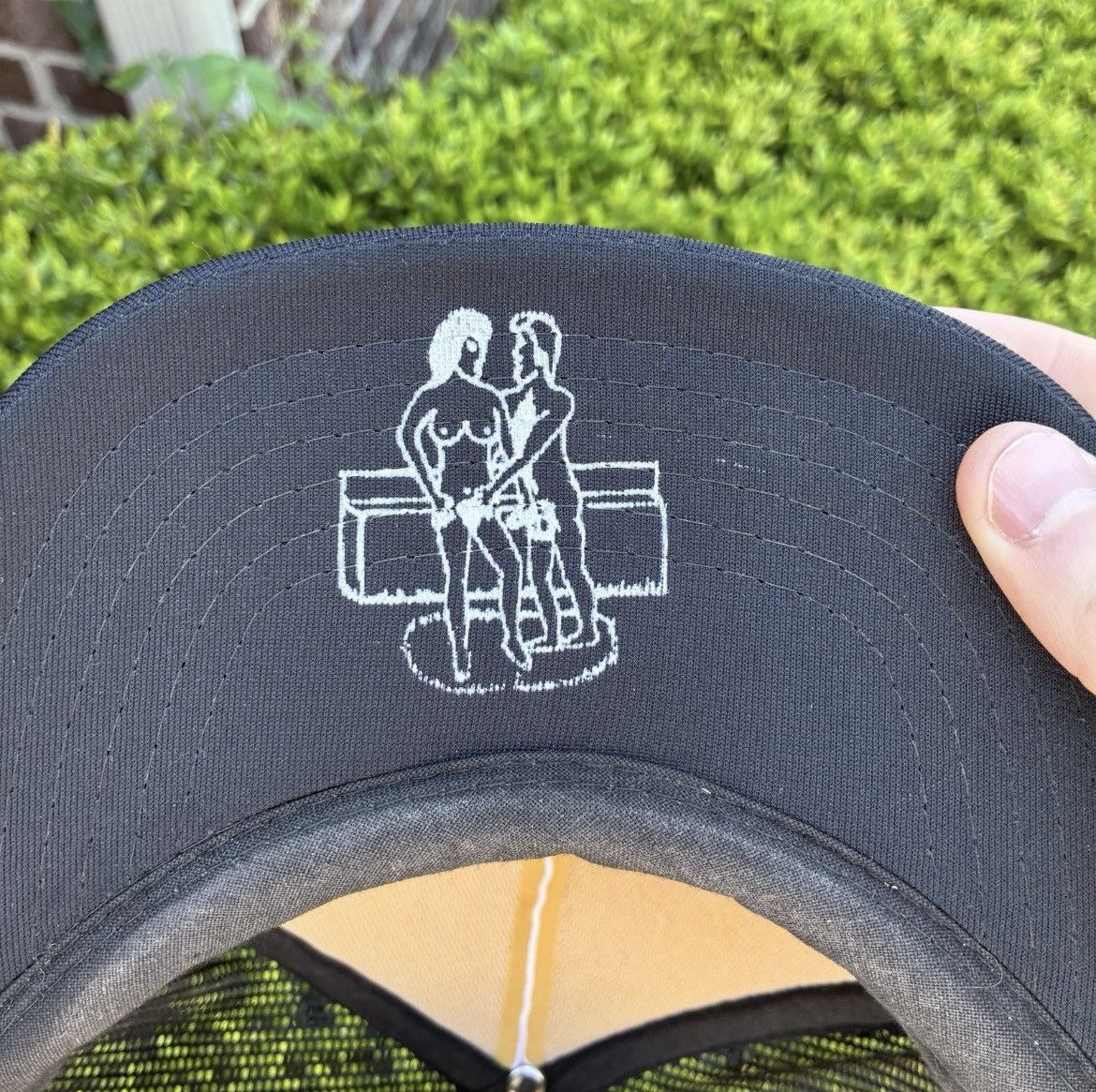 Other Vulgar 80s Reach Out And Touch Someone Sex Snap Back Hat Cap Size ONE SIZE - 6 Thumbnail