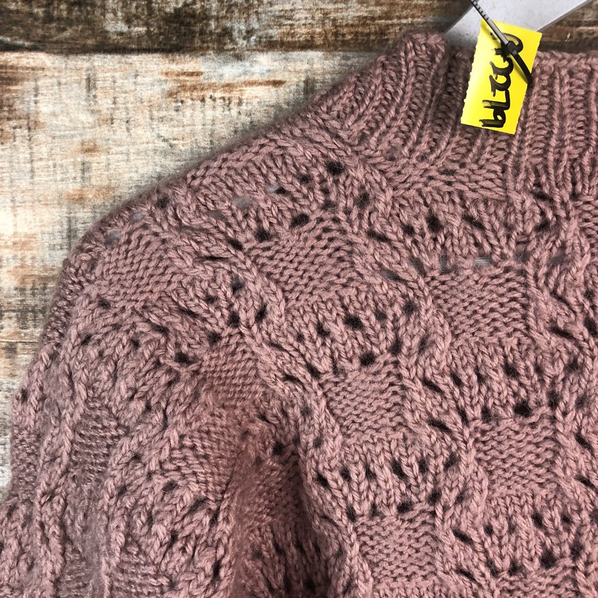 Homespun Knitwear × Japanese Brand Japanese Brand Pink Knitwear #A2279 Size S / US 4 / IT 40 - 14 Thumbnail
