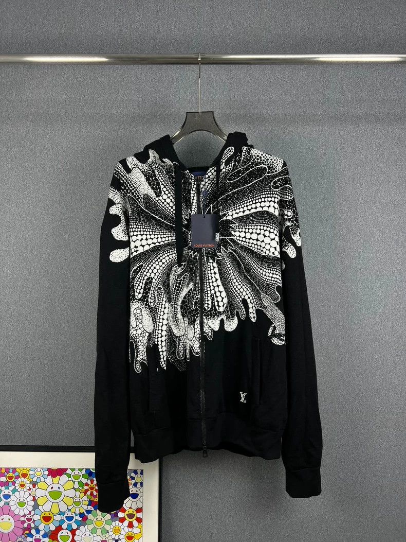 Louis Vuitton LOUIS VUITTON Kusama Zip Jacket - dmc Size US L / EU 52-54 / 3 - 1 Thumbnail