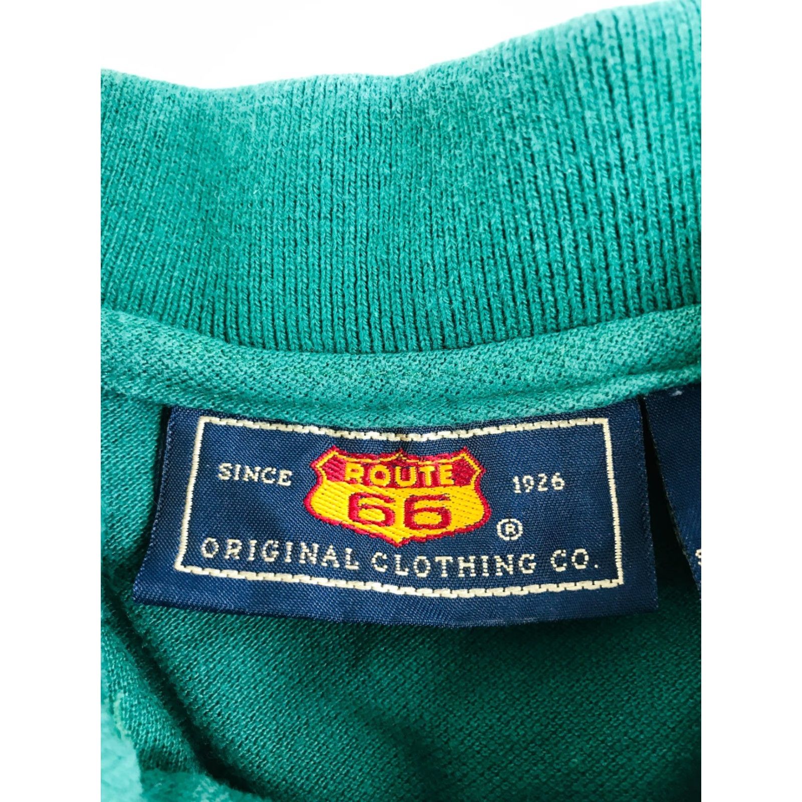 Route 66 Route 66 Polo Shirt Men Size L Green Blue Yellow Vintage Short Sleeve Polo Shirt Green Yellow Blue Route 66 Mens L Short Sleeve Shirt Size US L / EU 52-54 / 3 - 5 Thumbnail