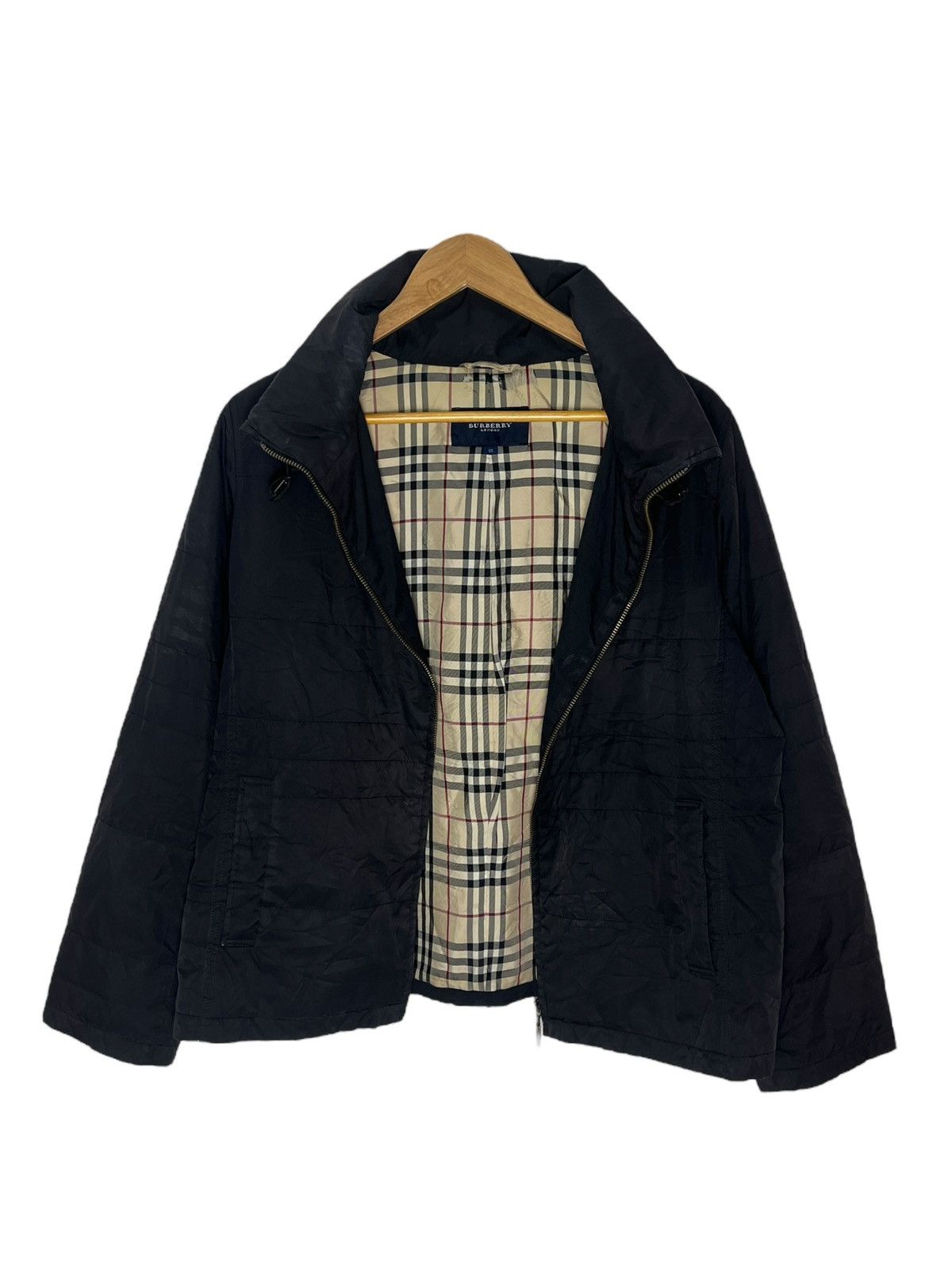 Burberry Vintage Burberry Light Jacket Hooded Size US L / EU 52-54 / 3 - 1 Thumbnail