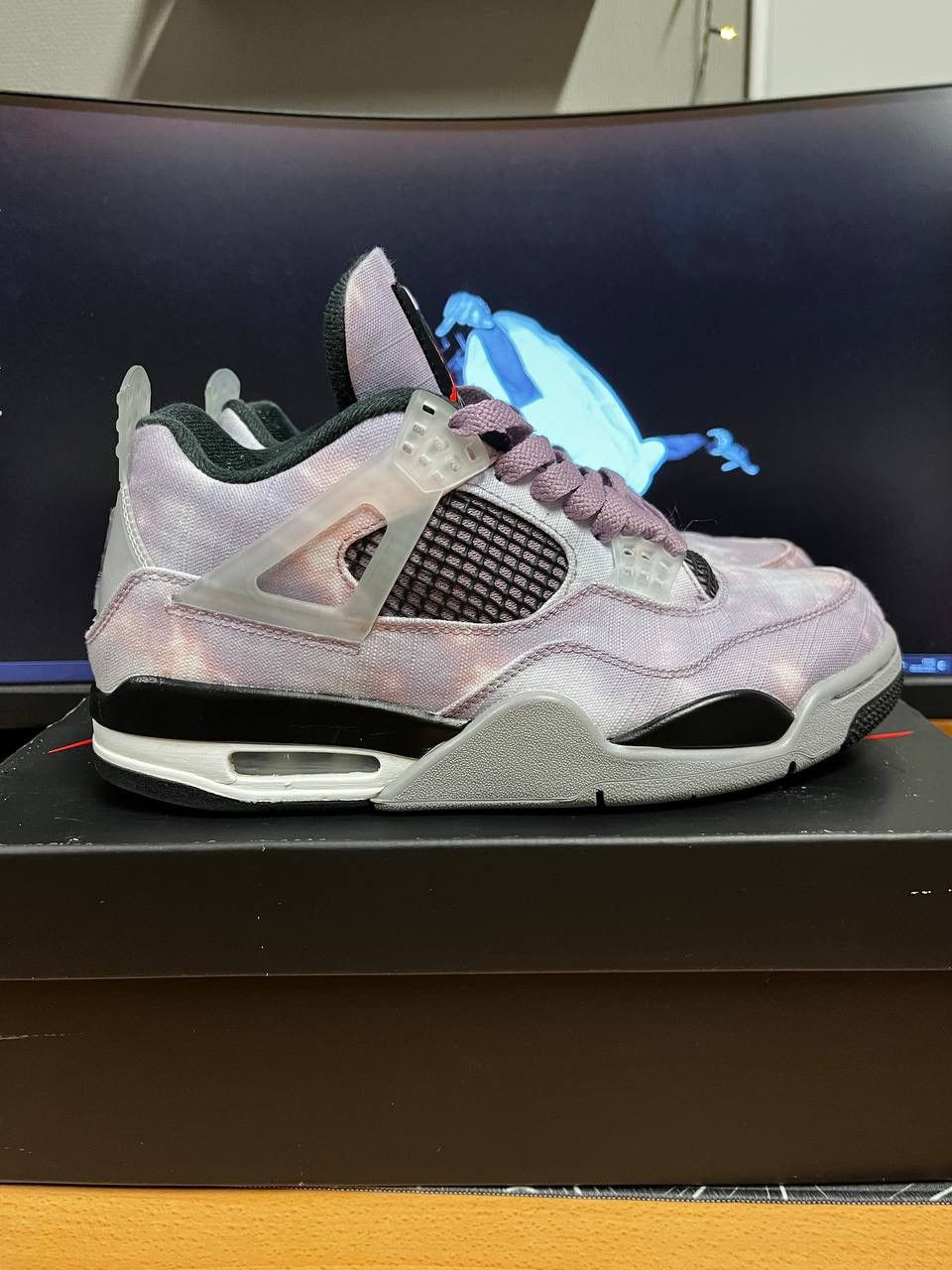Jordan Brand Nike Air Jordan 4 Retro "Zen Master" Size US 7 / EU 40 - 1 Thumbnail