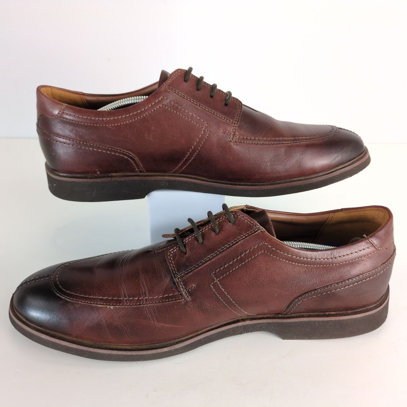 Clarks Clarks Collection Malwood Low Oxford Men's 13M Brown Leather Size US 13 / EU 46 - 4 Thumbnail