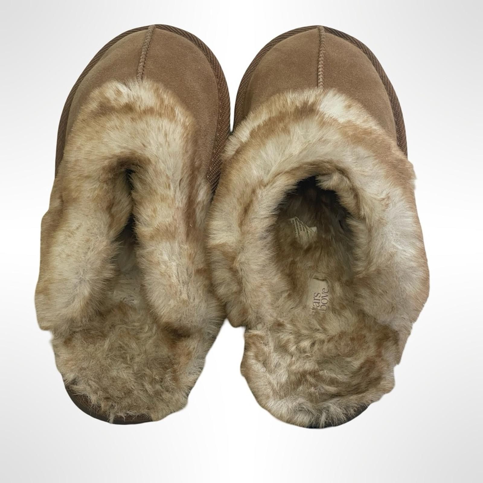 Other Cozy Tan Faux Fur Women's Slippers size 7 Size US 7 / IT 37 - 3 Thumbnail