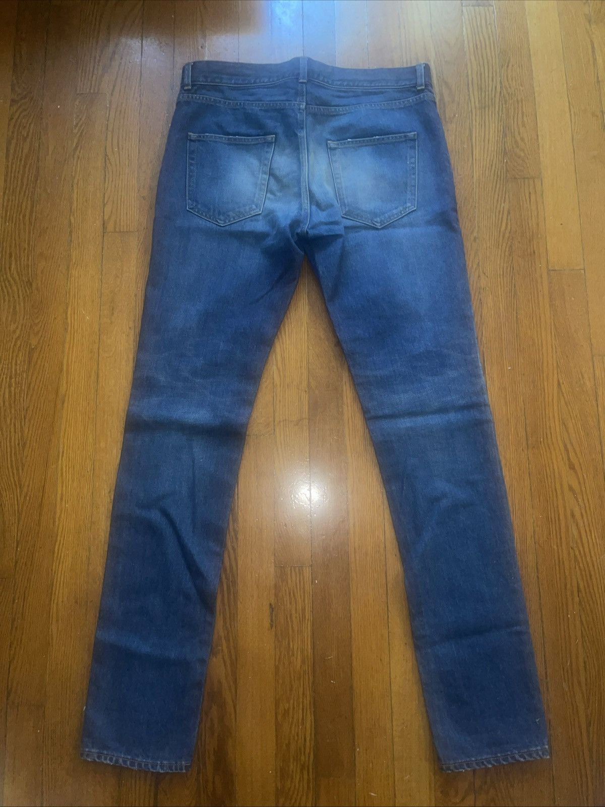 Saint Laurent Paris Saint Laurent Paris D01 Slim Fit Jeans Size US 31 - 2 Thumbnail