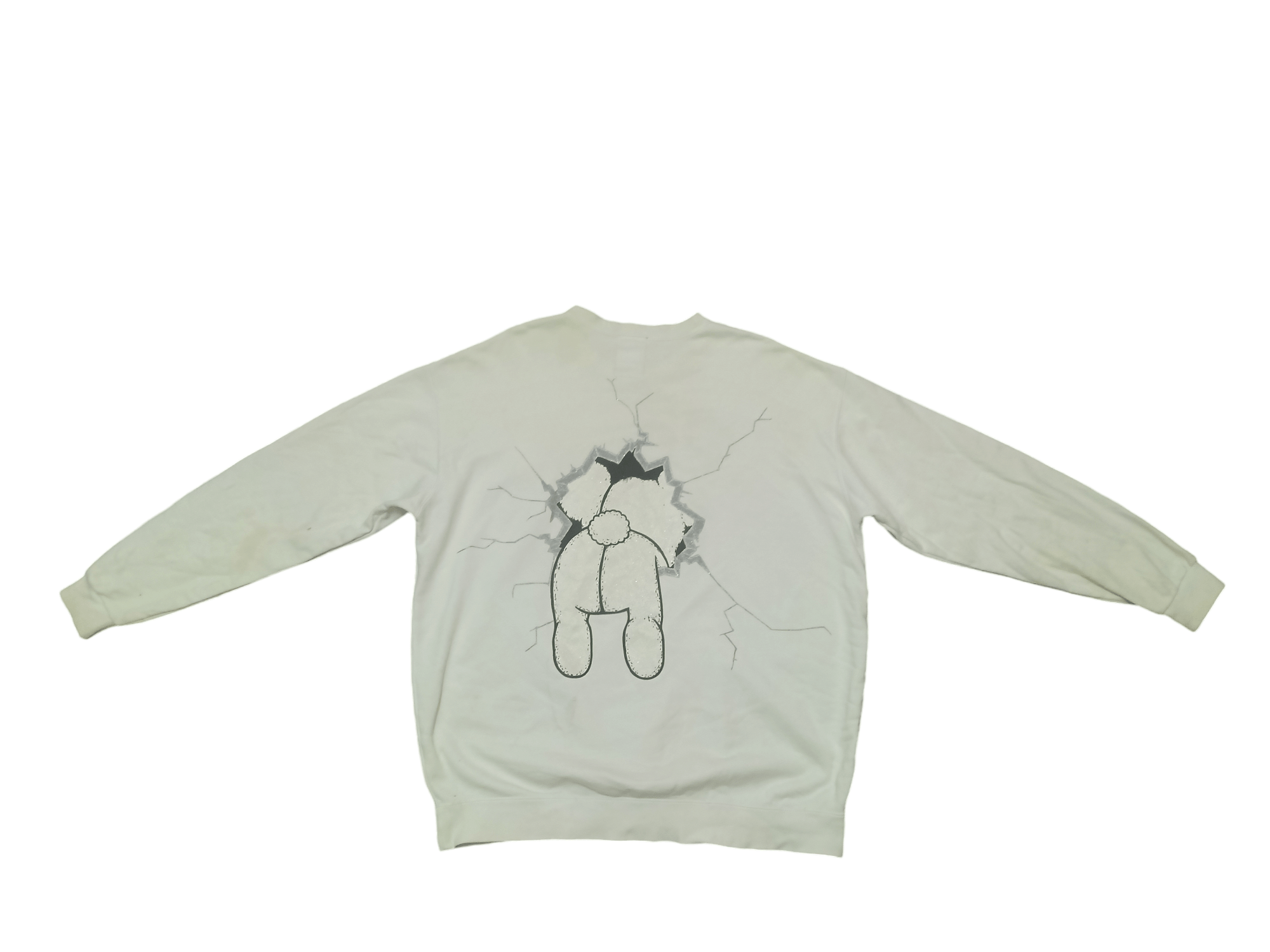 Yaponskii 1990s cyberpunk Yaponski bear Distressed Sweatshirt Size US XXL / EU 58 / 5 - 8 Thumbnail