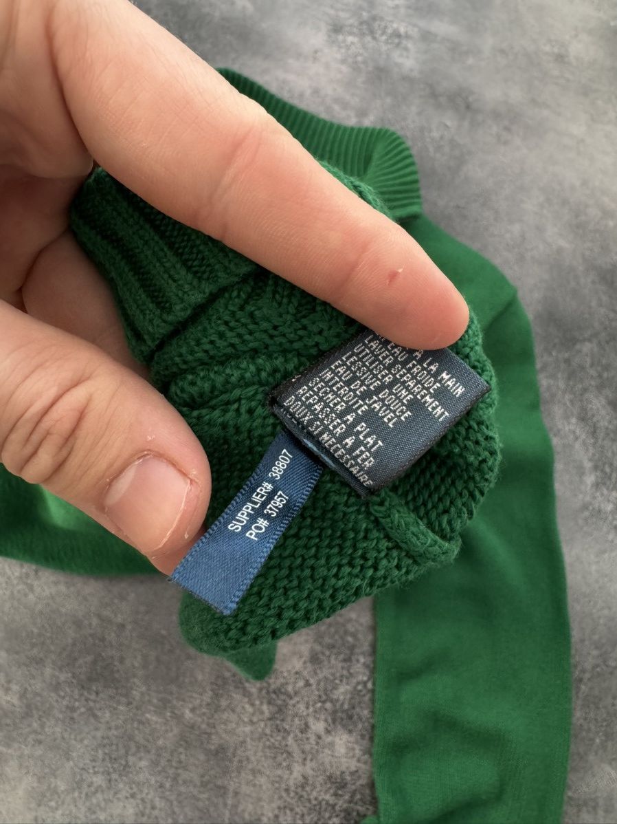Polo Ralph Lauren Vintage Polo Ralph Lauren Zip 1/4 Knit Sweater Old Money Y2K Size US S / EU 44-46 / 1 - 9 Thumbnail