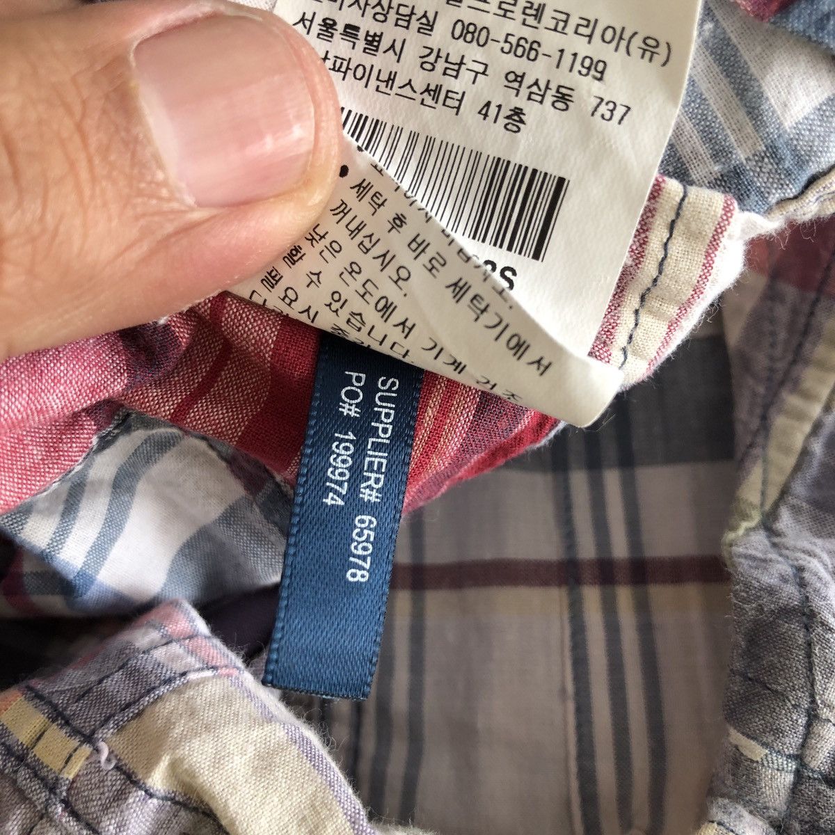 Polo Ralph Lauren × RRL Ralph Lauren × Ralph Lauren POLO RALPH LAUREN patchwork shirt Size US S / EU 44-46 / 1 - 8 Thumbnail