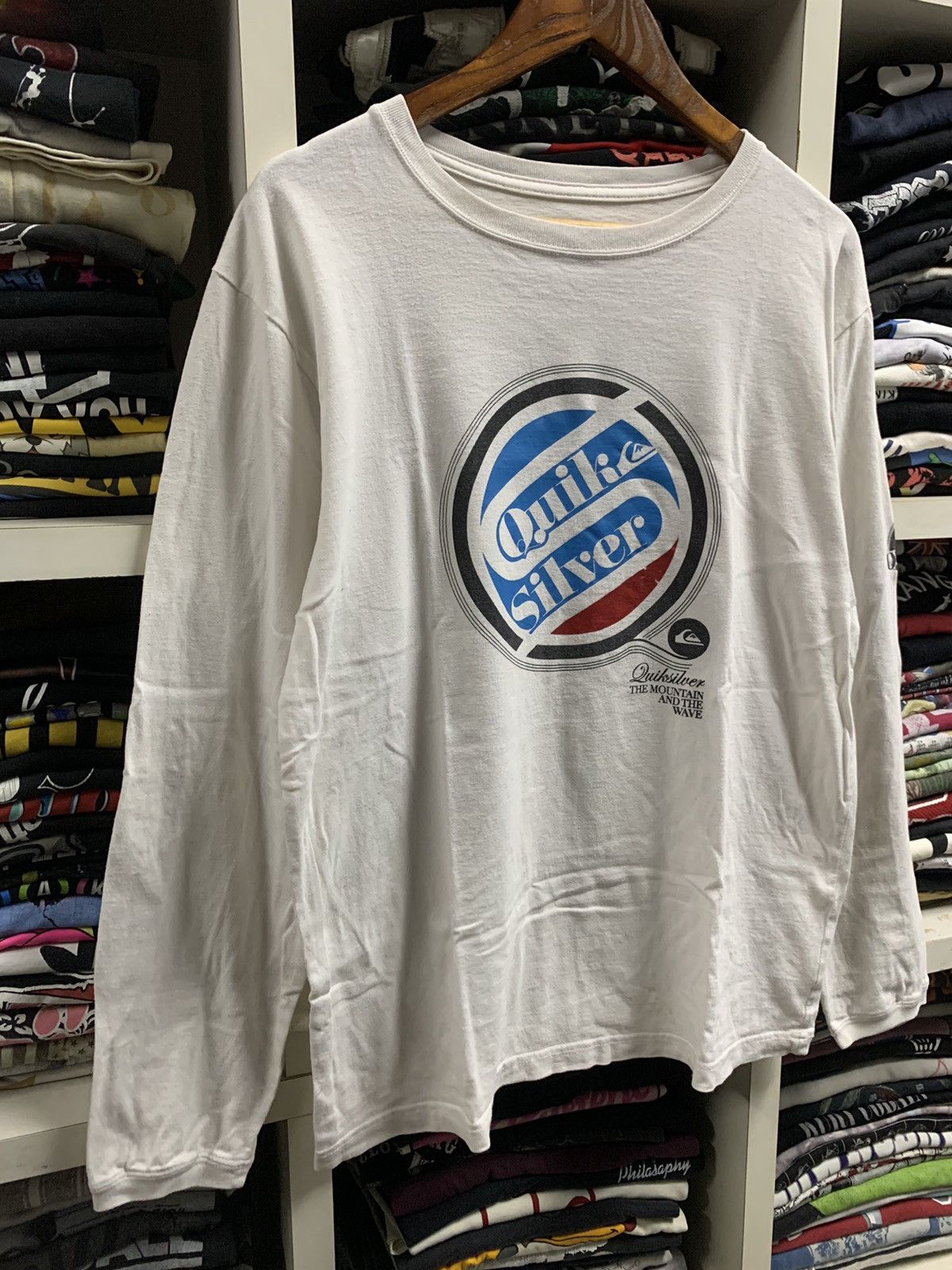 Quiksilver × Vintage Quiksilver big logo shirt Size US XL / EU 56 / 4 - 6 Thumbnail