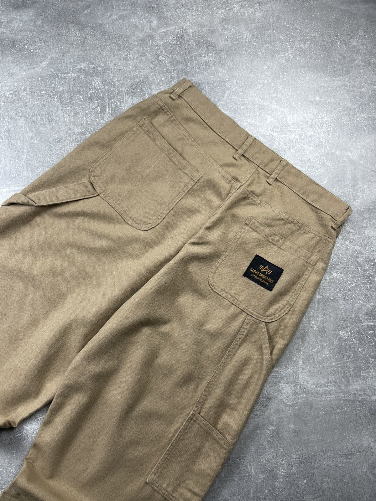 Alpha Industries Alpha Industries Aviation Utility Cargo Pants Sand Beige Size US 33 - 3 Thumbnail