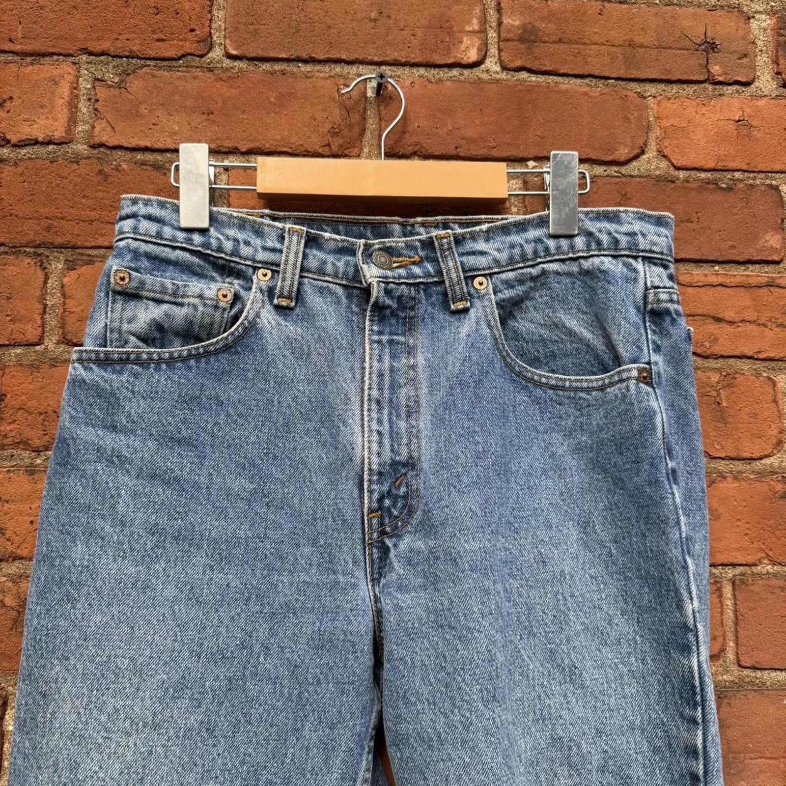 Levi's vintage Levi’s 512 jeans 90s 33x30 fits 31x28 Size US 31 - 2 Thumbnail