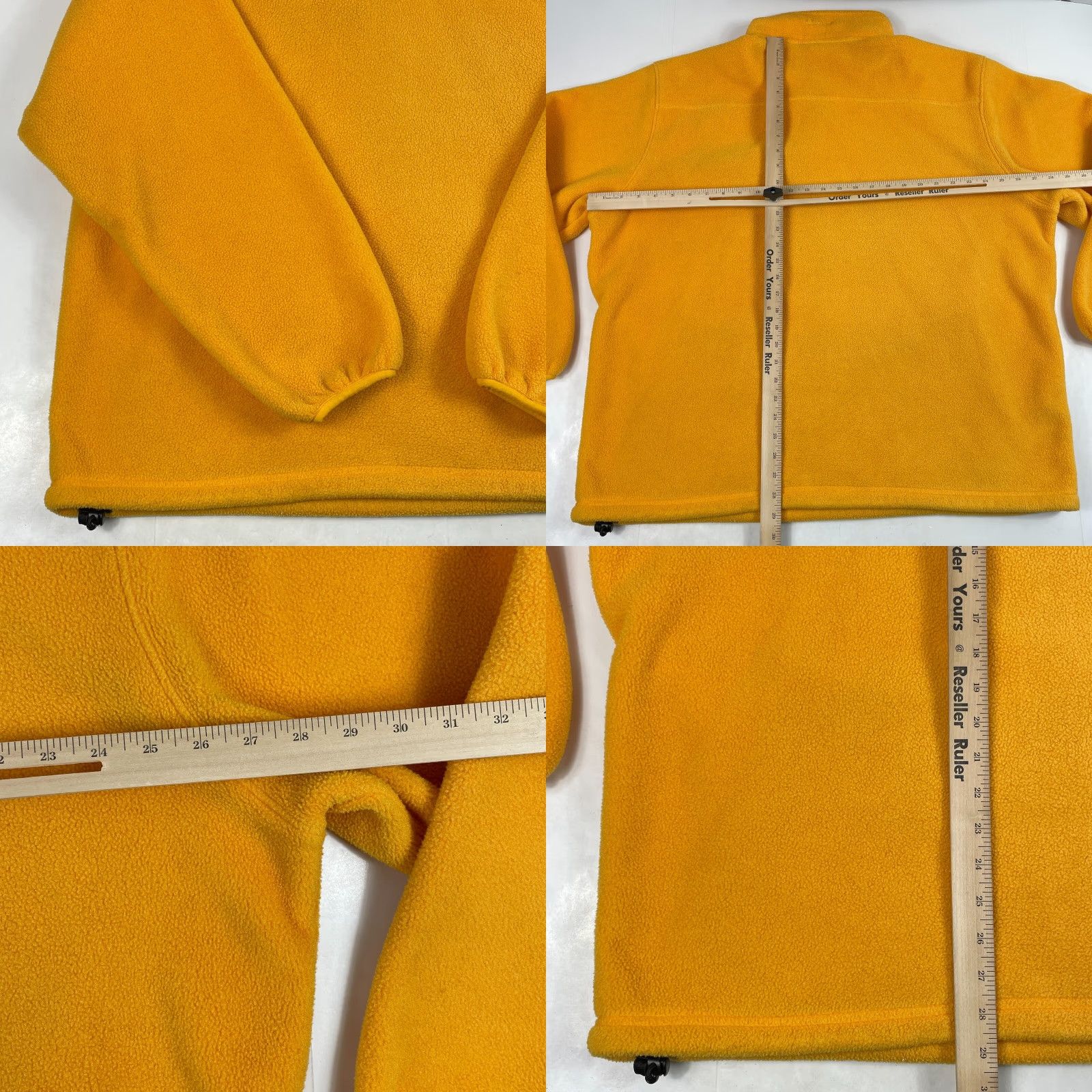 Vintage VINTAGE L.L. Bean Jacket Men XL Yellow Fleece 1/4 Zip Pullover Hiking USA Size US XL / EU 56 / 4 - 9 Thumbnail