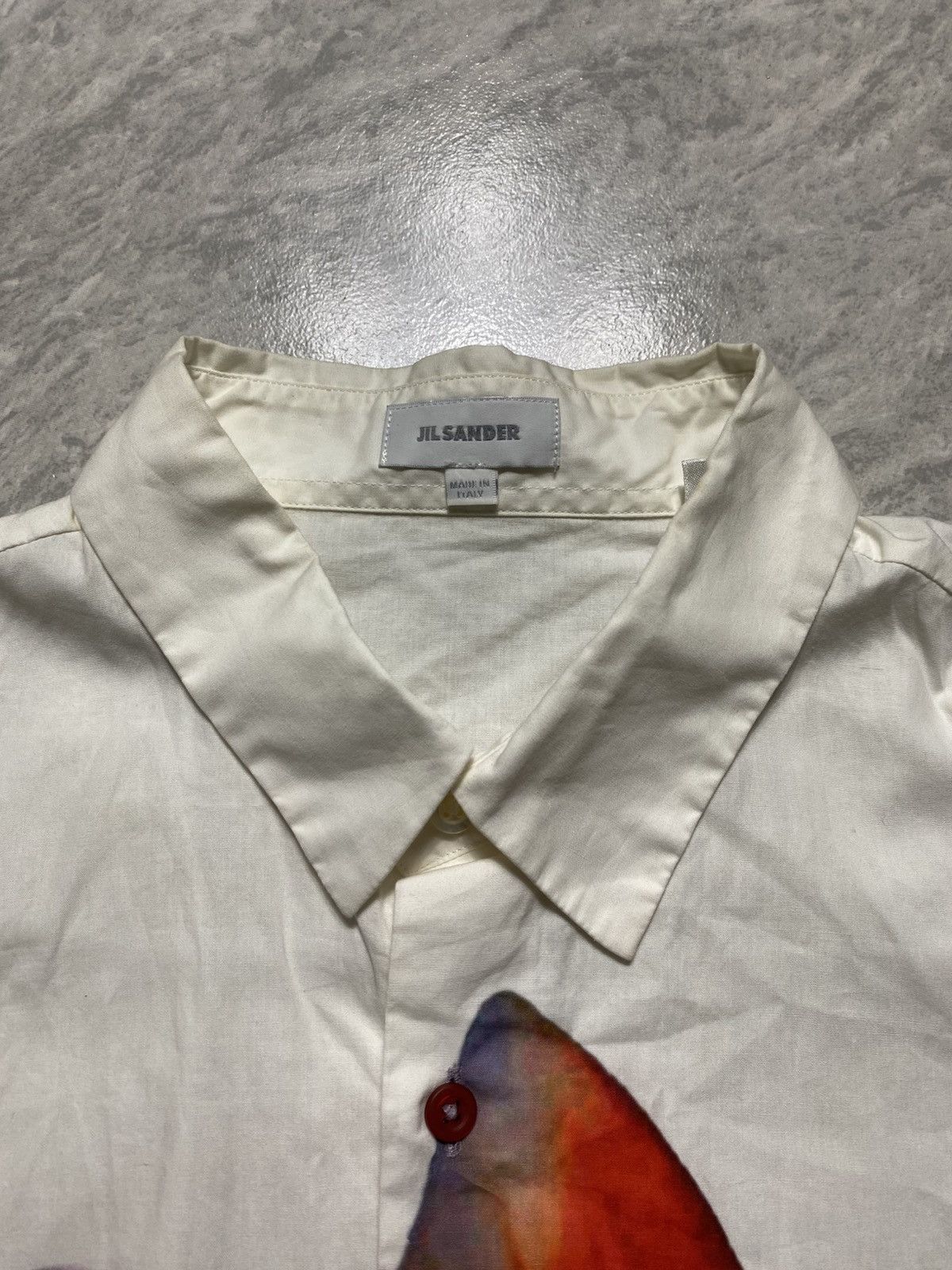 Jil Sander JIL SANDER - RAF SIMONS ERA SS/11 FLOWER PRINT POLO Size US S / EU 44-46 / 1 - 7 Thumbnail