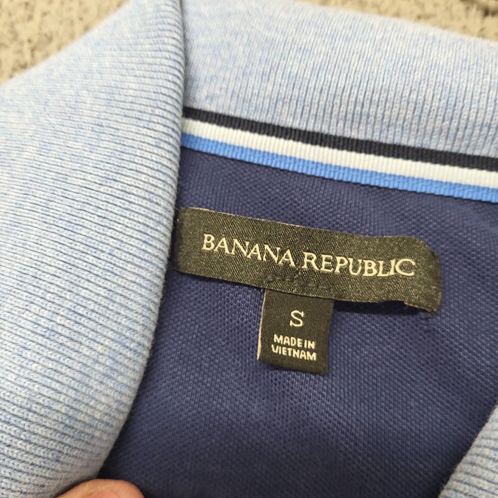 Banana Republic VINTAGE Banana Republic Polo Shirt Mens S Blue 100% Organic Cotton Mammoth Logo Pique Polo Shirt Mens S Blue 100% Cotton Banana Republic Logo Size US S / EU 44-46 / 1 - 7 Thumbnail