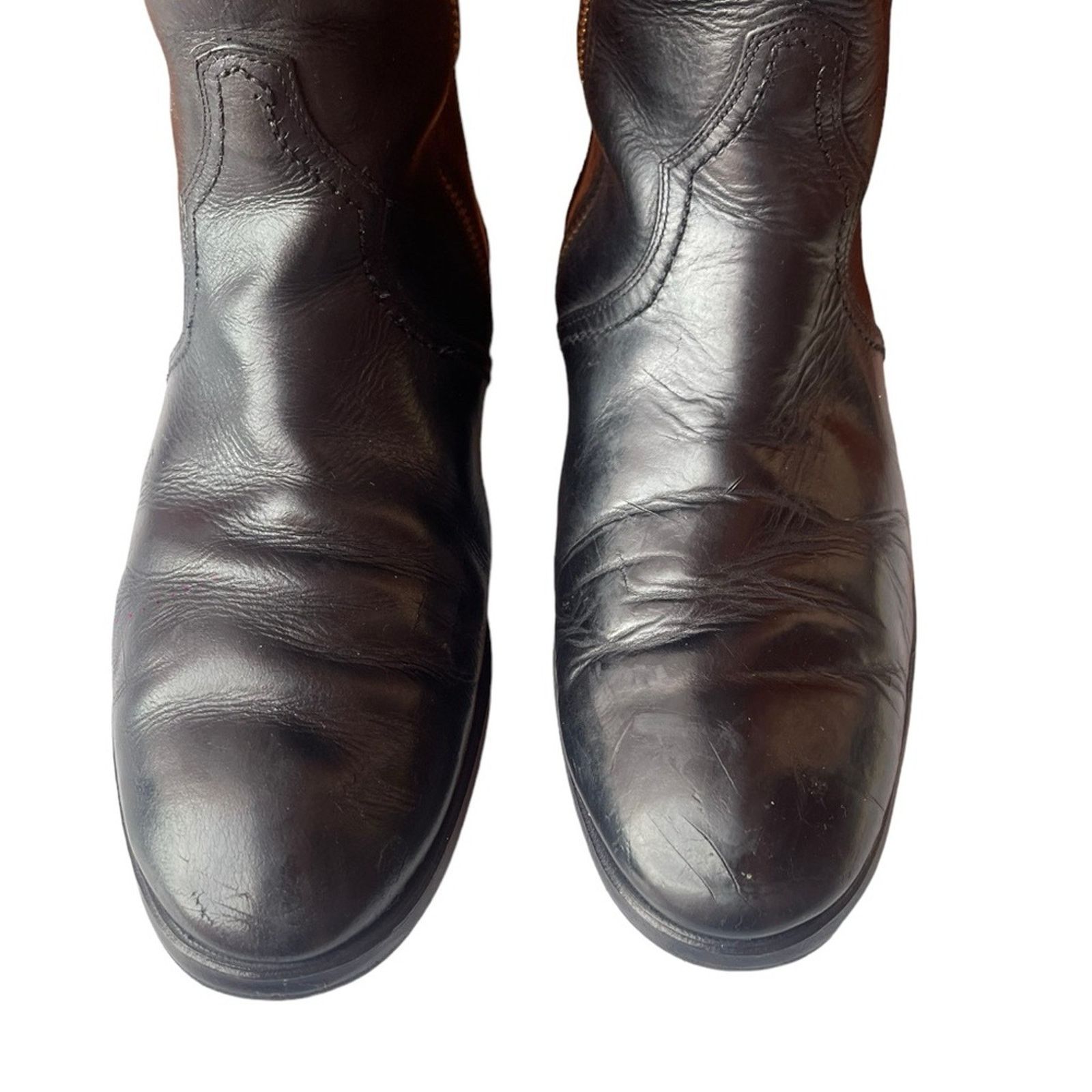 Lucchese Spirit By Lucchese Annie Riding Boot Leather Sz:9 Size US 11 / IT 41 - 2 Thumbnail