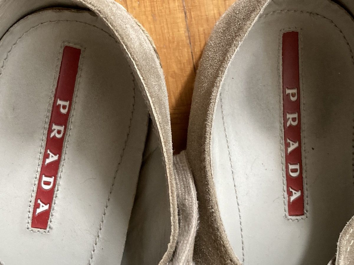 Prada Vintage Prada Low Top Suede sneakers Size US 9 / EU 42 - 2 Thumbnail