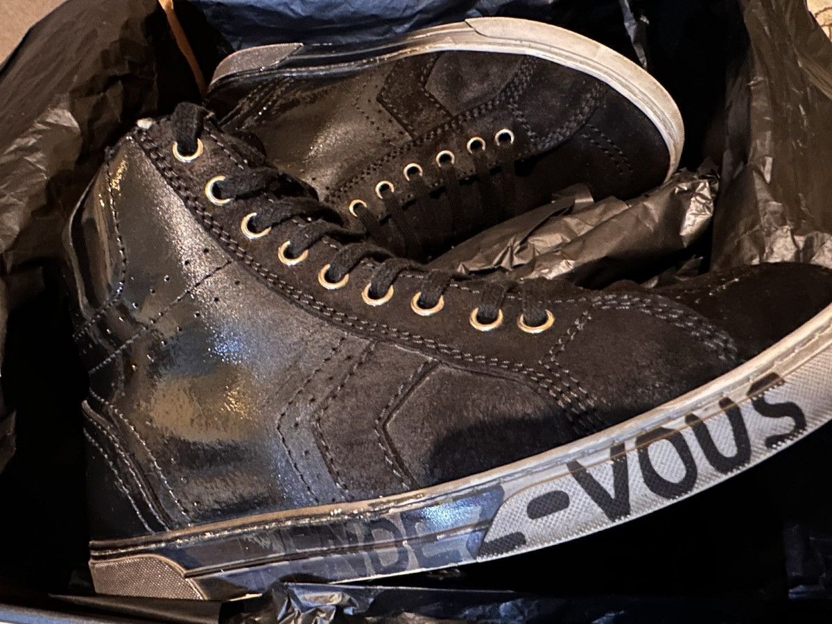 Yves Saint Laurent Yves Saint Laurent Black Antibe Rendez-Vous Sneakers Size US 6 / IT 36 - 7 Thumbnail