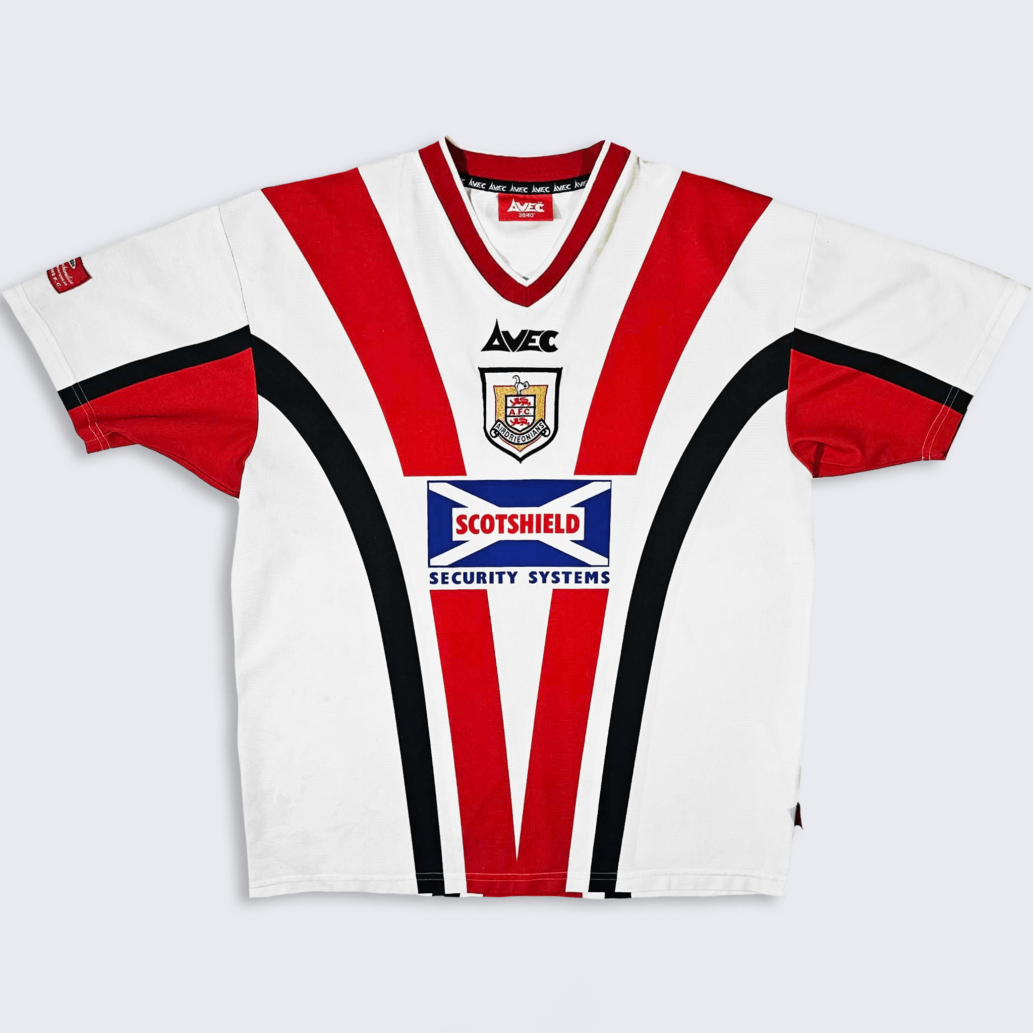Vintage Airdrieonians FC Vintage 90s Scotland Avec Soccer Jersey Size US L / EU 52-54 / 3 - 1 Thumbnail