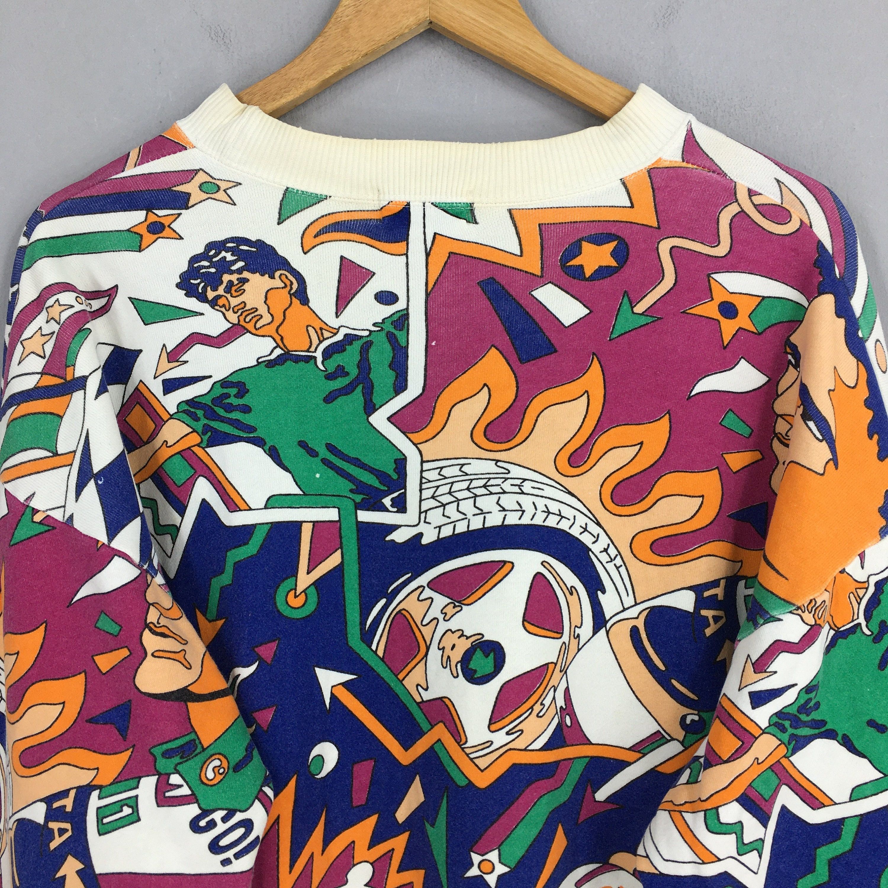 TALKING ABOUT THE ABSTRACTION Suslane Highclass Racing Abstract Multicolor Sweatshirt M Size US M / EU 48-50 / 2 - 7 Thumbnail