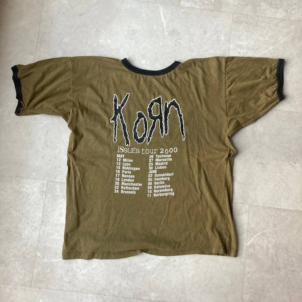 Rap Tees Vintage Y2K 00s Korn Issues Tour Nu Metal Rock Band Tee Size US M / EU 48-50 / 2 - 2 Thumbnail