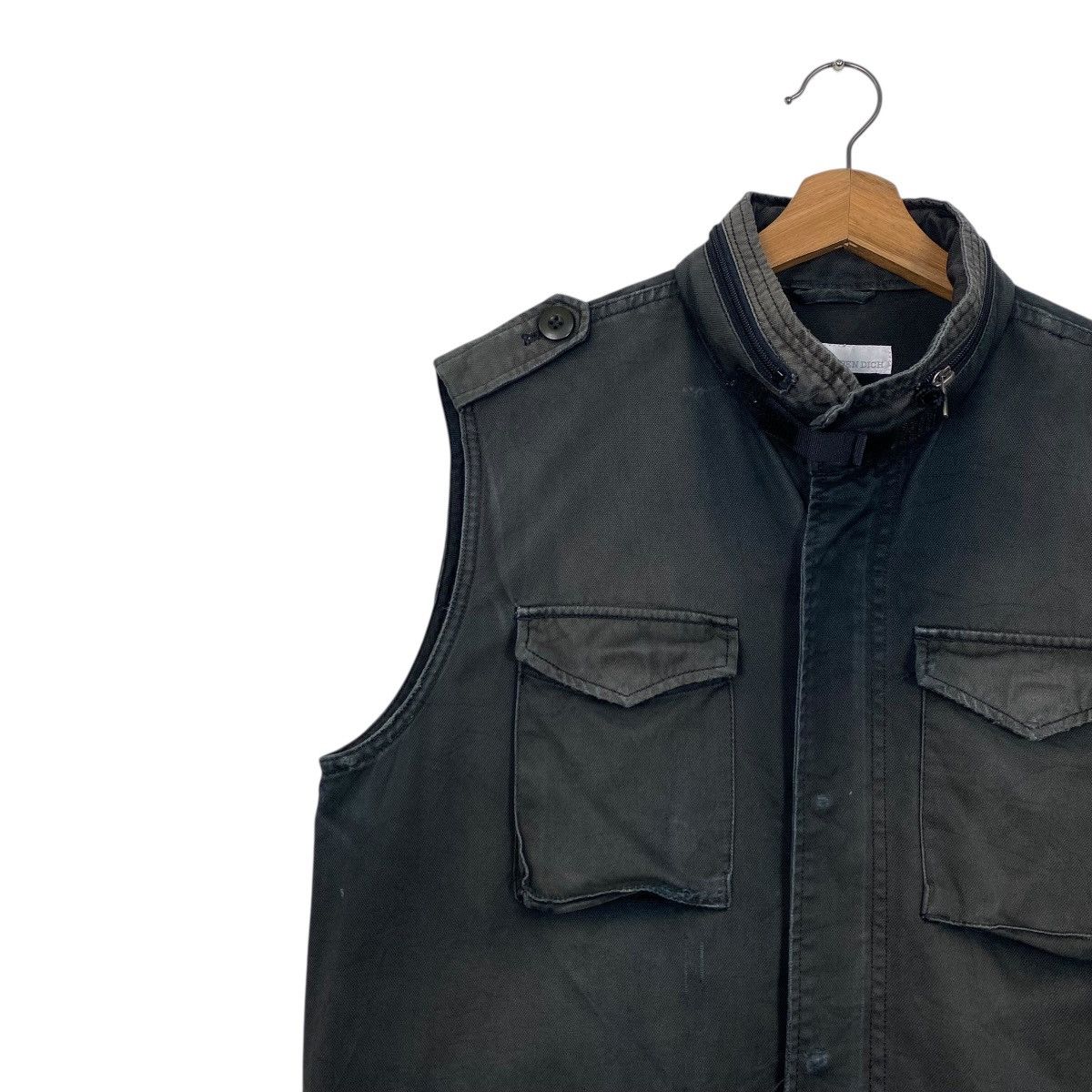 Japanese Brand UNION MADE OPEN RICH SLEEVE LESS JACKET Size US M / EU 48-50 / 2 - 6 Thumbnail