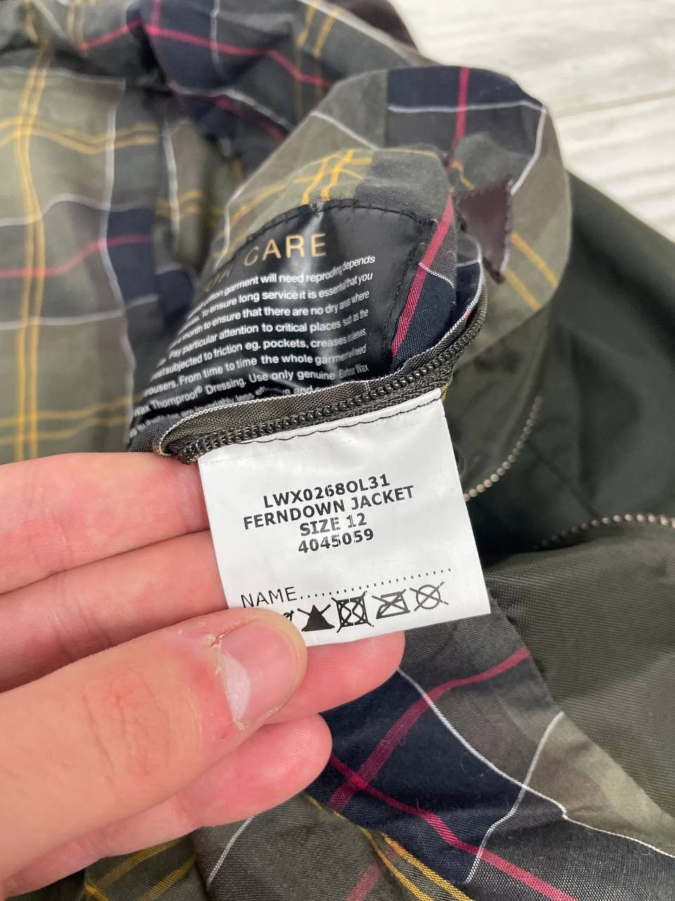 Barbour Barbour Womens Ferndown Wax Waterproof Country Jacket Size M / US 6-8 / IT 42-44 - 15 Thumbnail