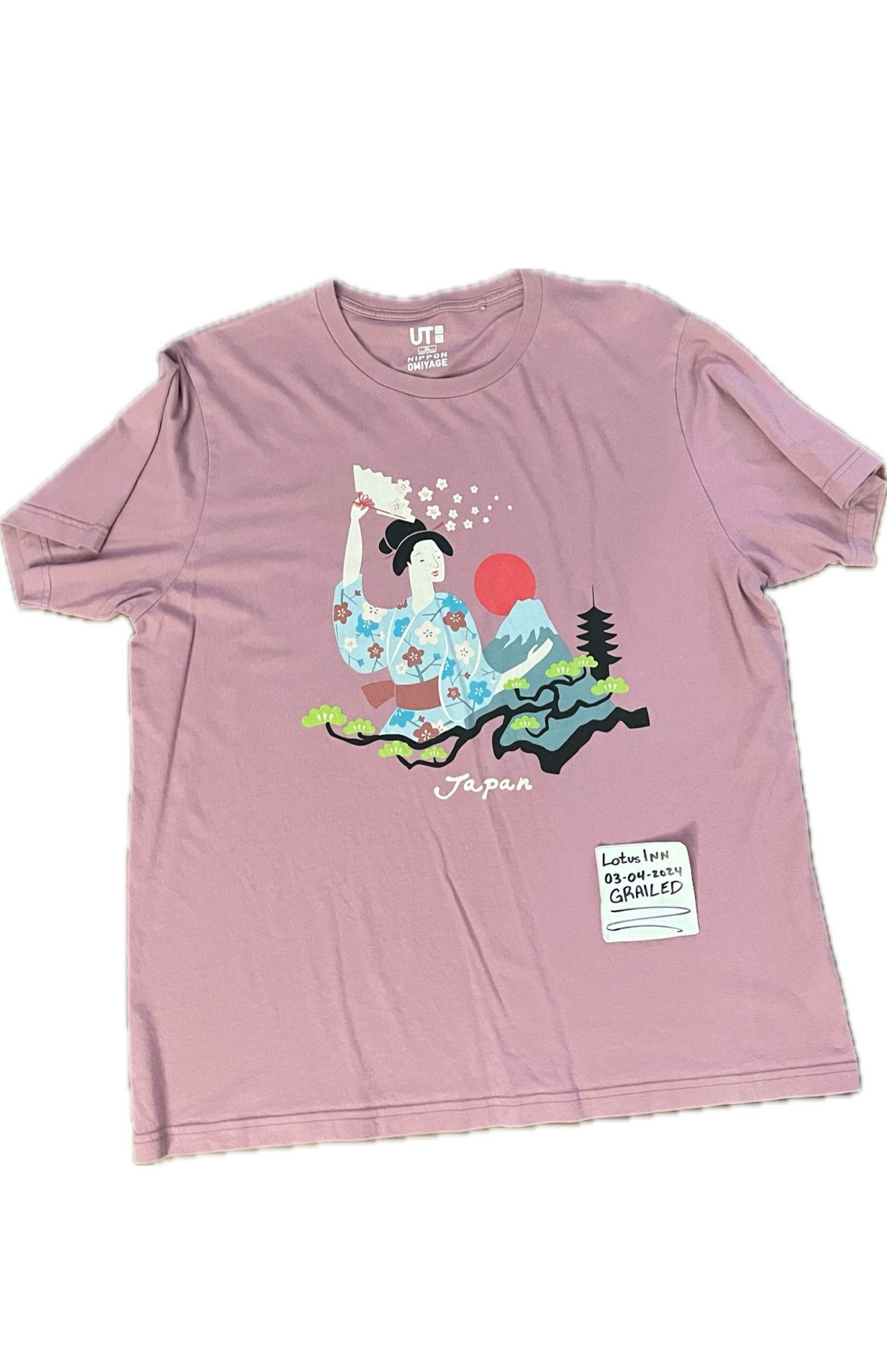 Uniqlo Uniqlo Nippon Omiyage Japan T-Shirt Short Sleeve Size US XL / EU 56 / 4 - 2 Thumbnail