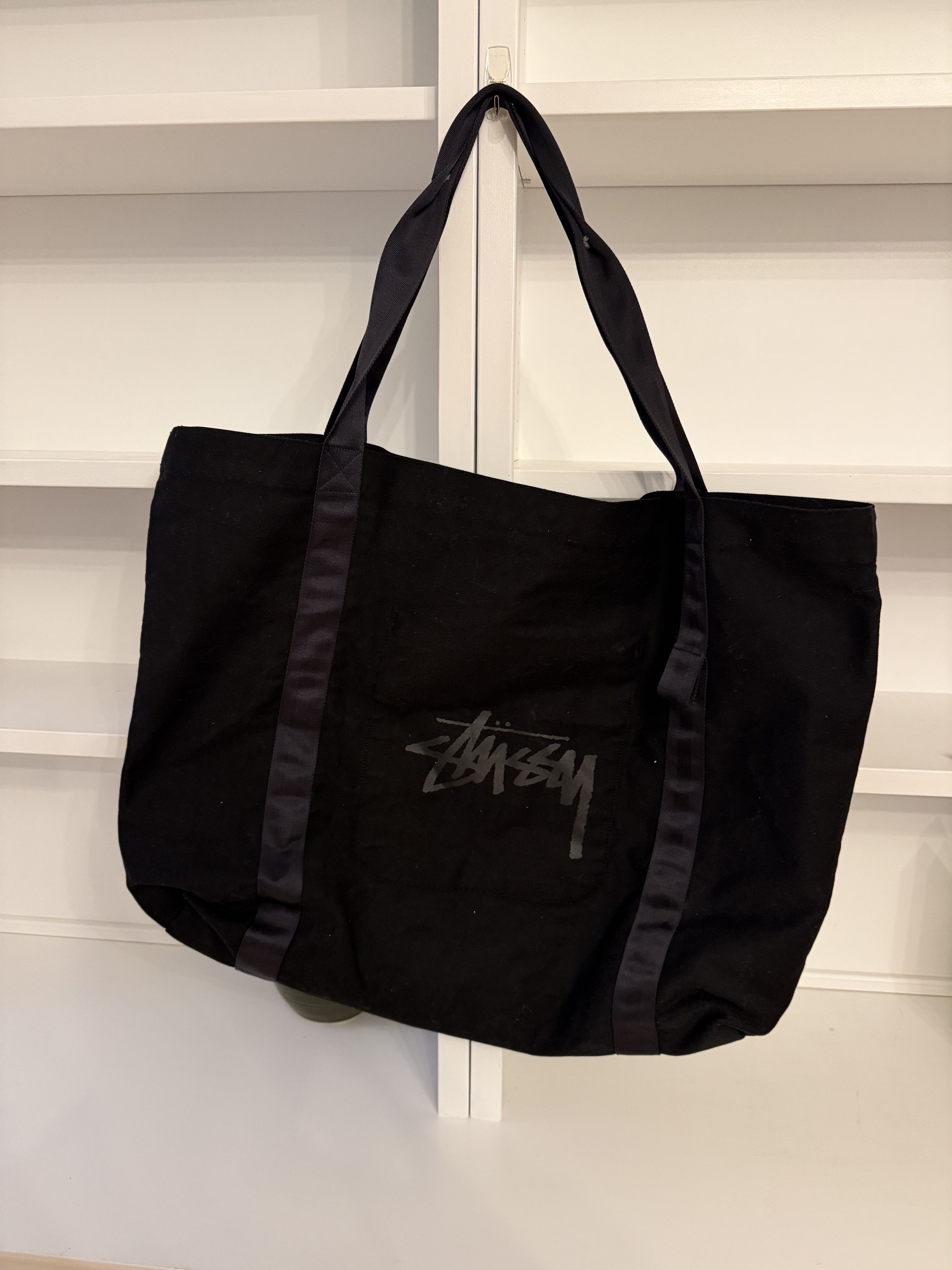 Our Legacy × Stussy Stussy Our Legacy Leather Tote Bag | Grailed