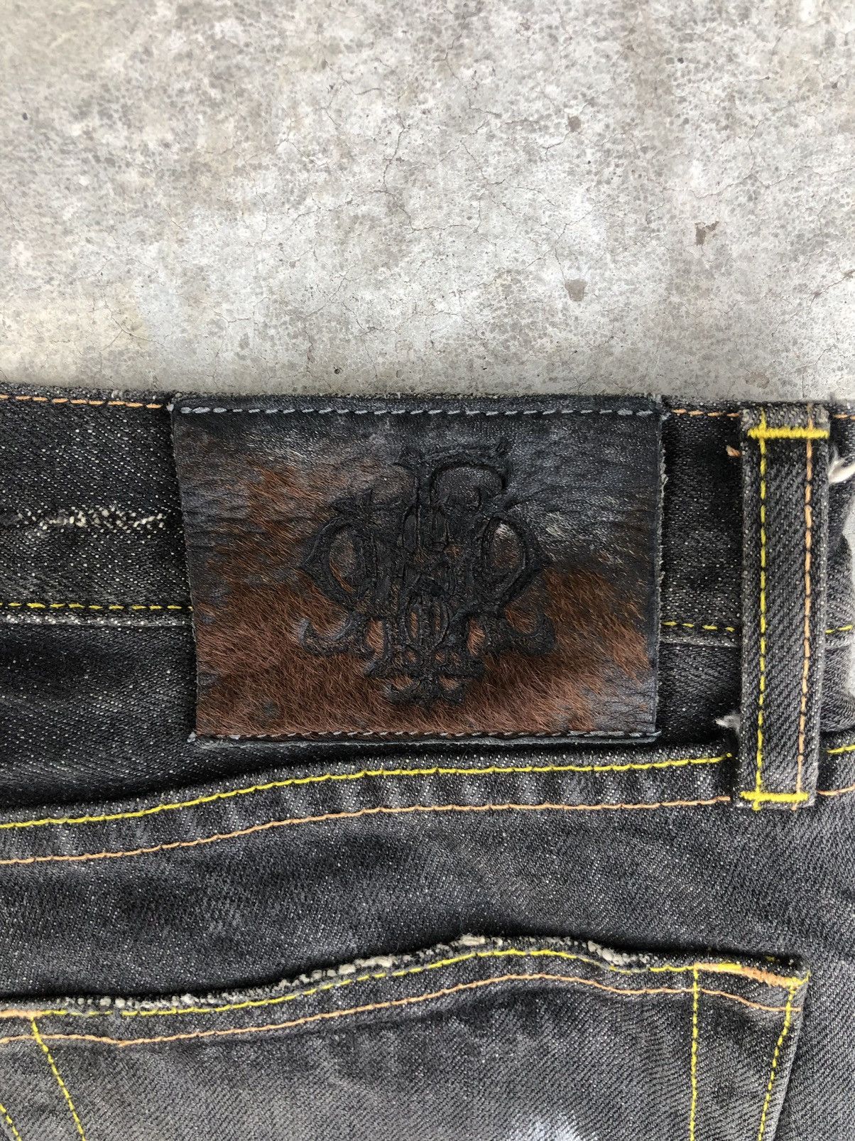 PPFM Japanese PPFM Distressed Jeans Patchwork Size US 32 / EU 48 - 14 Thumbnail