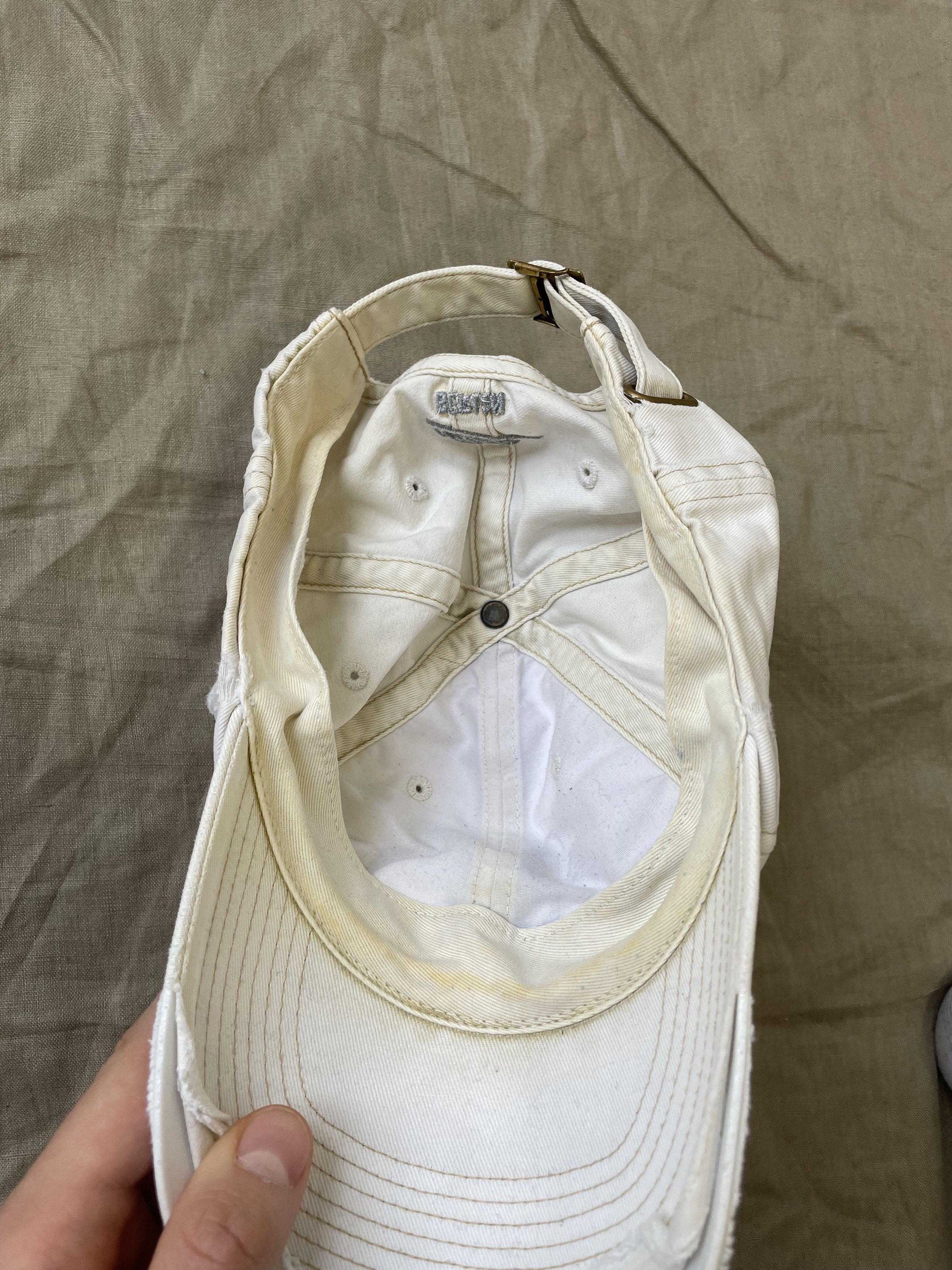 Nike Nike Berlin Distressed Vintage y2k Cap 6082AC Size ONE SIZE - 6 Thumbnail