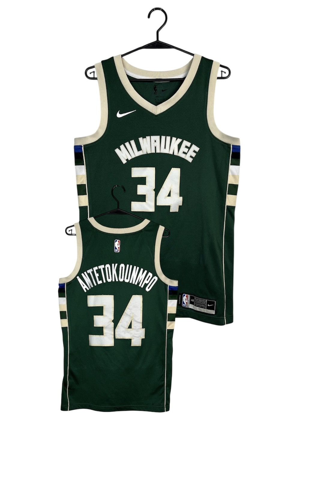 Nike Jersey Nike Milwaukee Bucks #35 Antetokounmpo NBA Size US M / EU 48-50 / 2 - 1 Thumbnail
