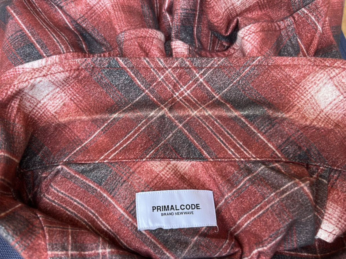 Flannel Primalcode Newwave Japan Plaid Big Fit Cropped lannel Shirt Size US XL / EU 56 / 4 - 23 Thumbnail