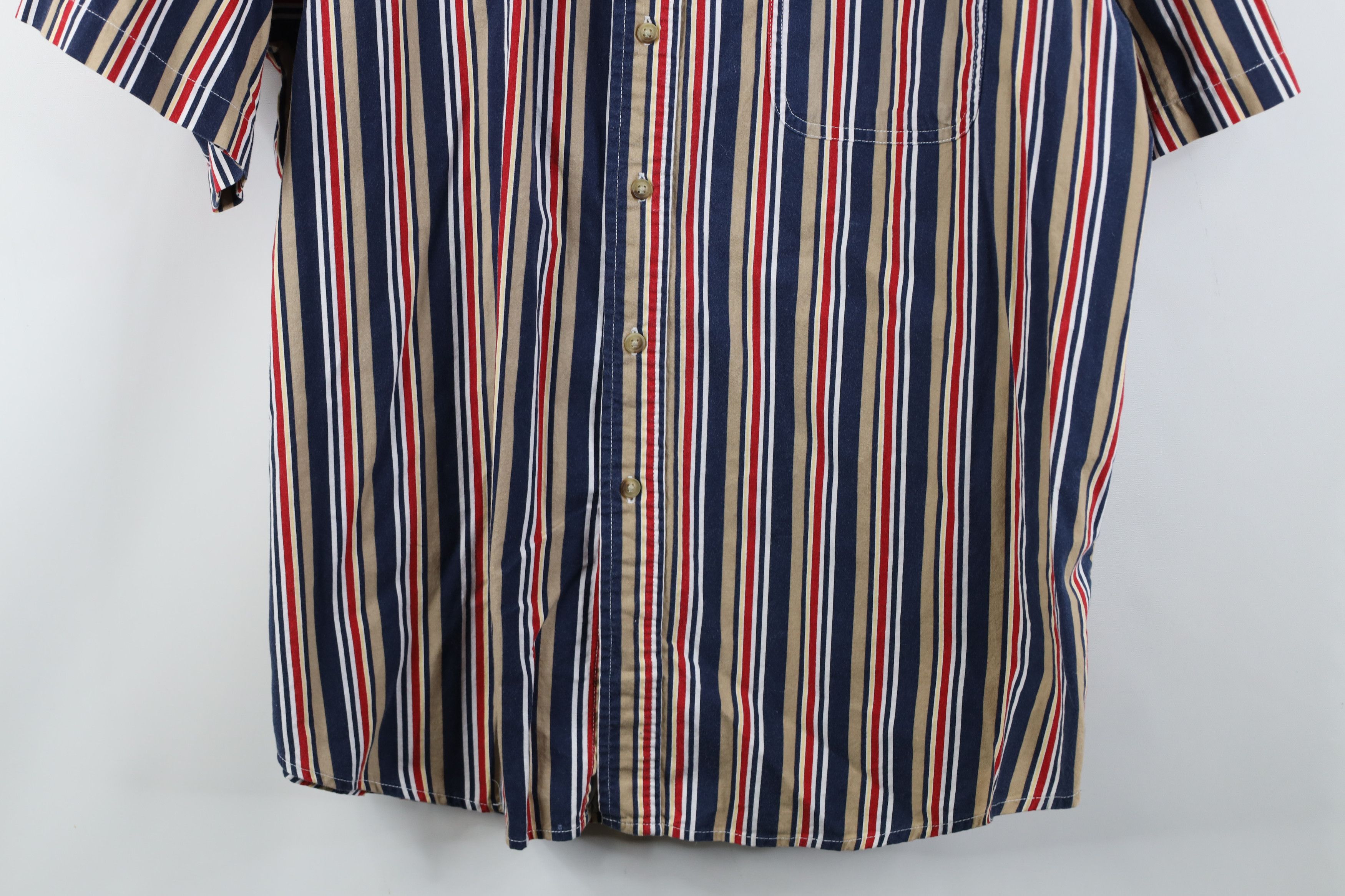 Vintage Vintage 90s Streetwear Short Sleeve Button Down Shirt Size US L / EU 52-54 / 3 - 3 Thumbnail