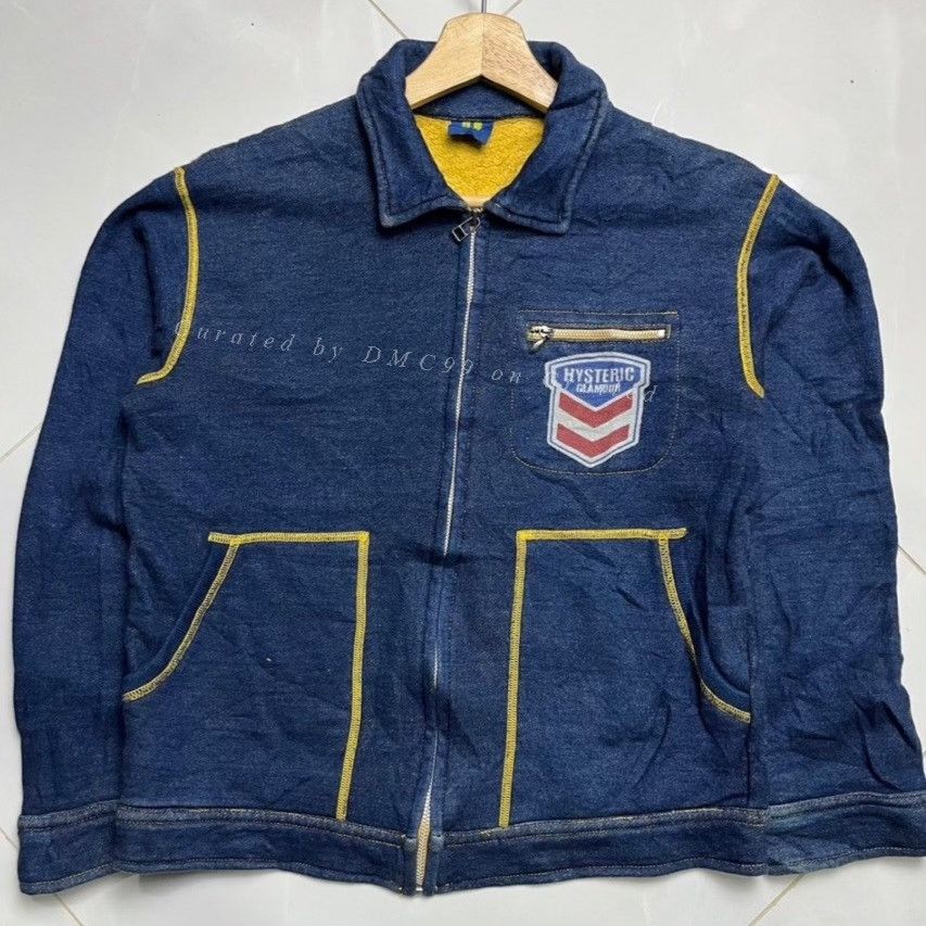 Hysteric Glamour Hysteric Glamour Vintage Denim Jacket Size US M / EU 48-50 / 2 - 1 Thumbnail